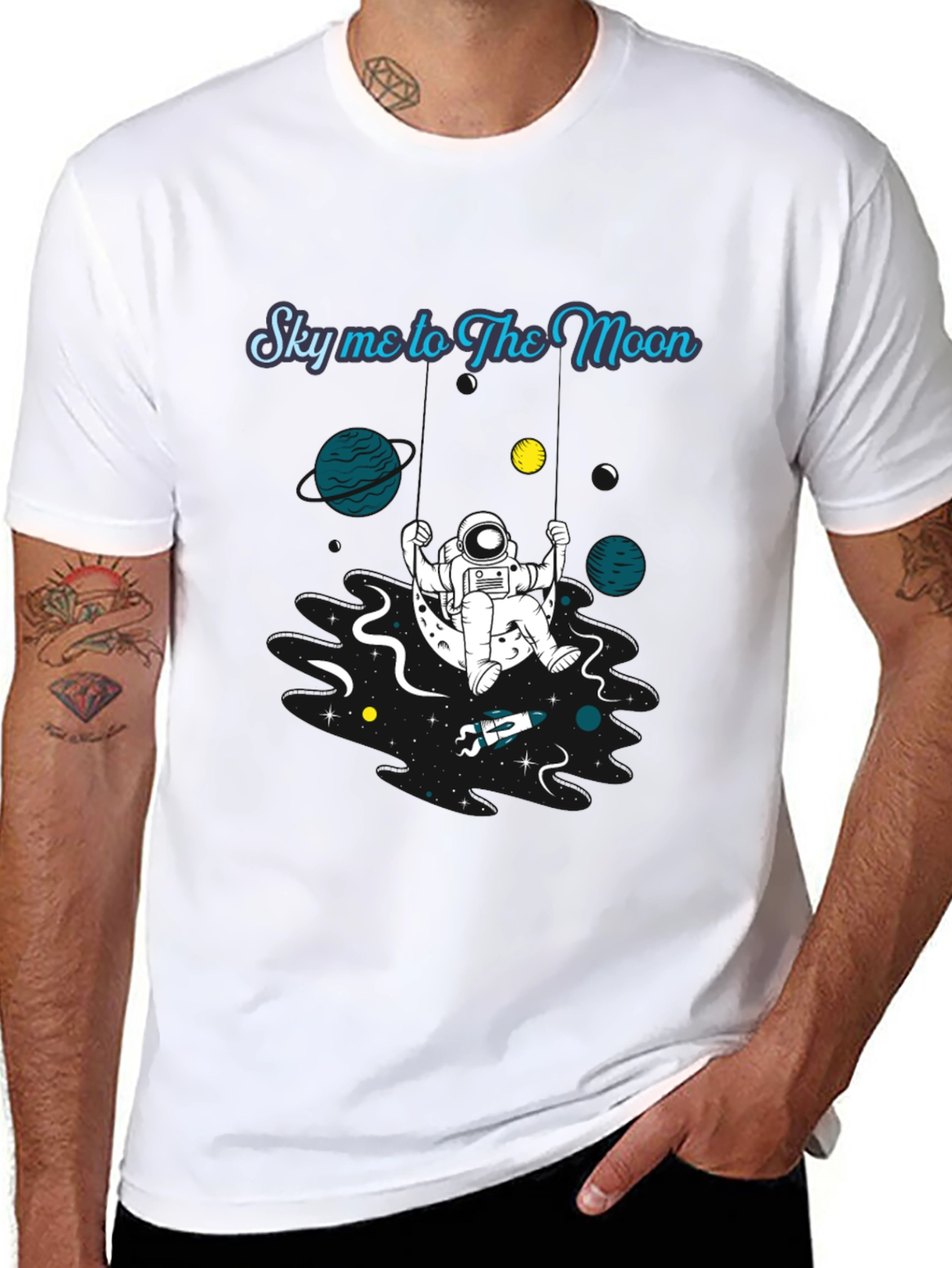 Sky me to The Moon Graphic Tee