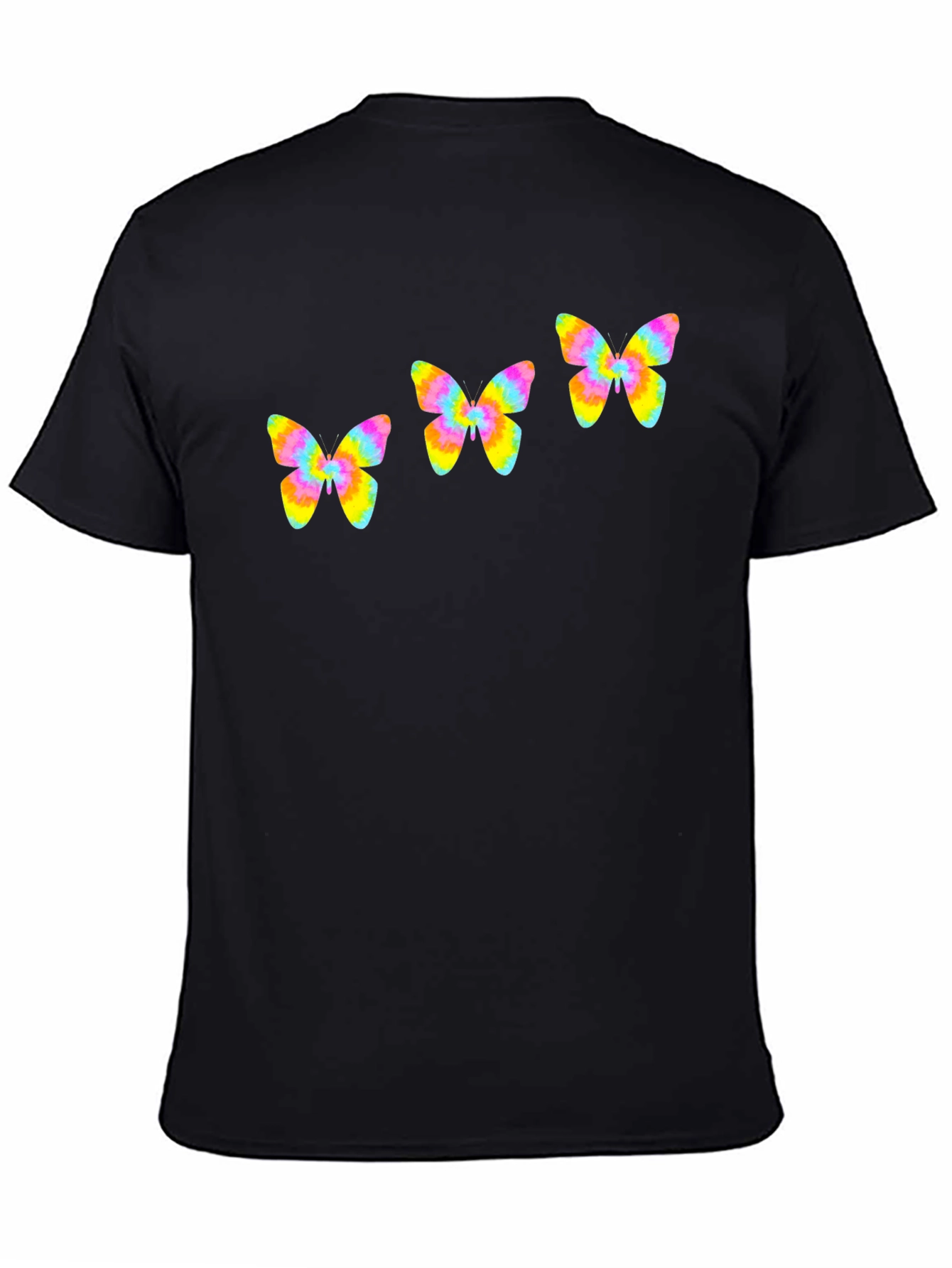 Tie-Dye Butterfly Graphic Tee