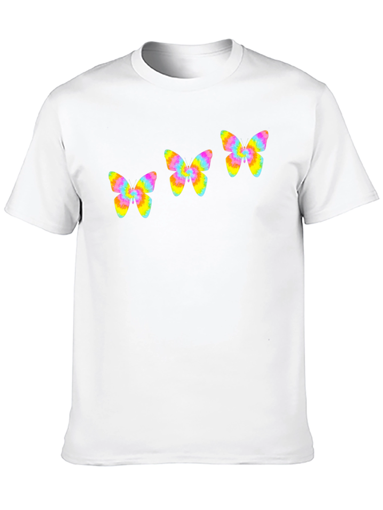 Tie-Dye Butterfly Graphic Tee