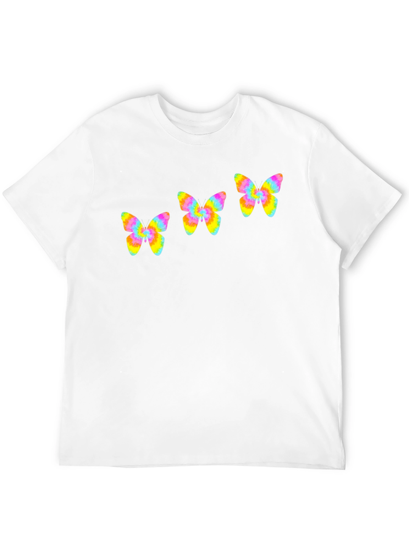 Tie-Dye Butterfly Graphic Tee