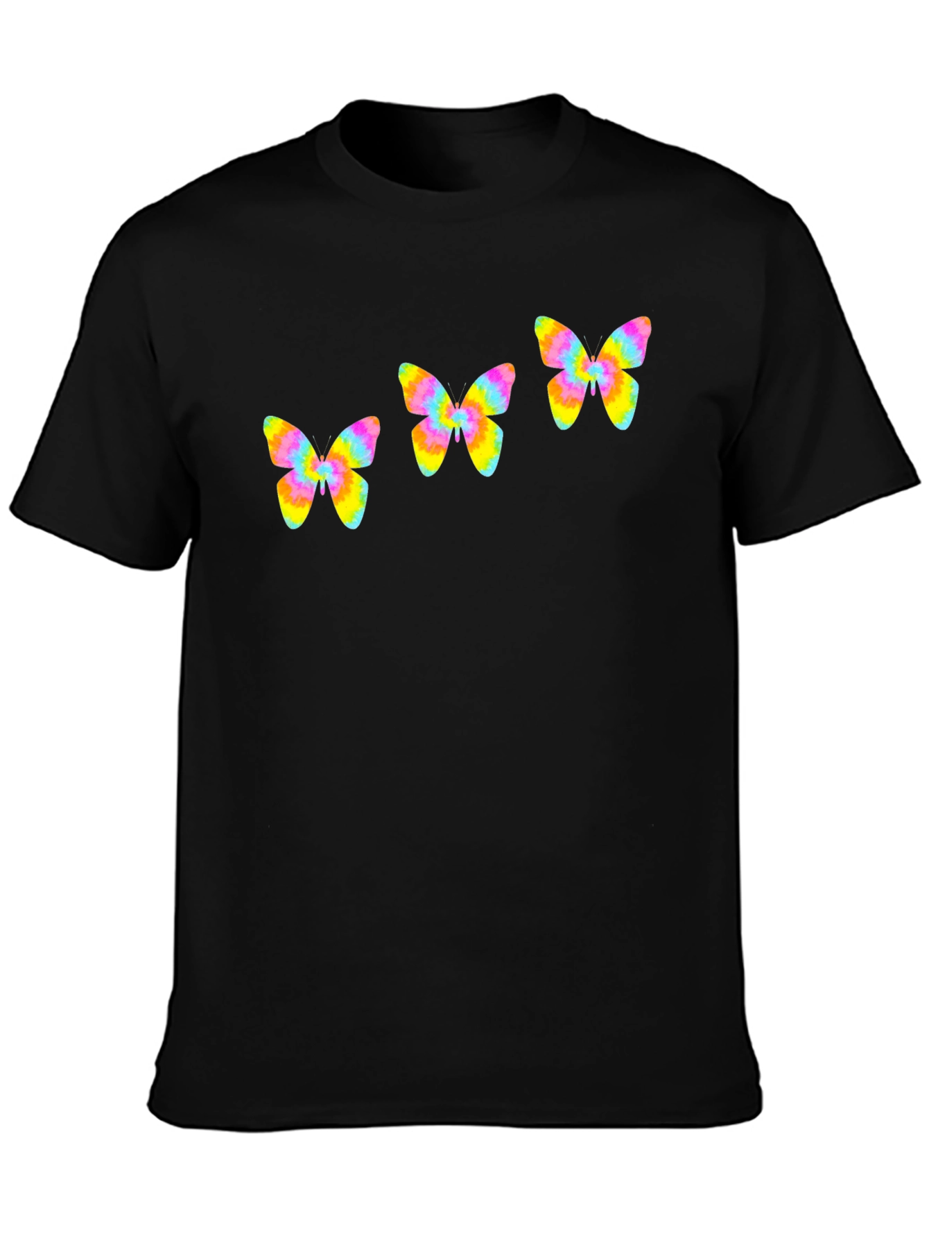 Tie-Dye Butterfly Graphic Tee
