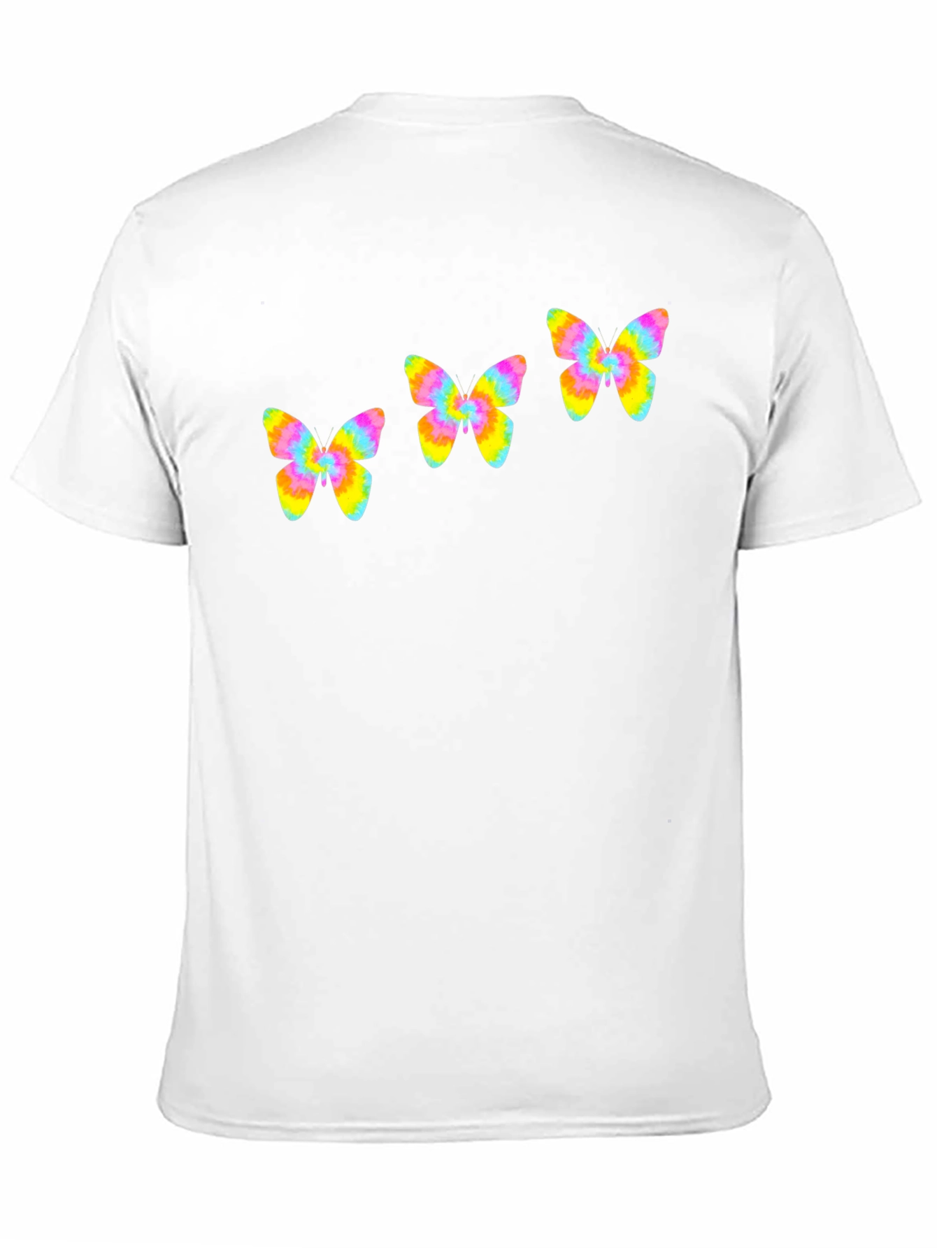 Tie-Dye Butterfly Graphic Tee