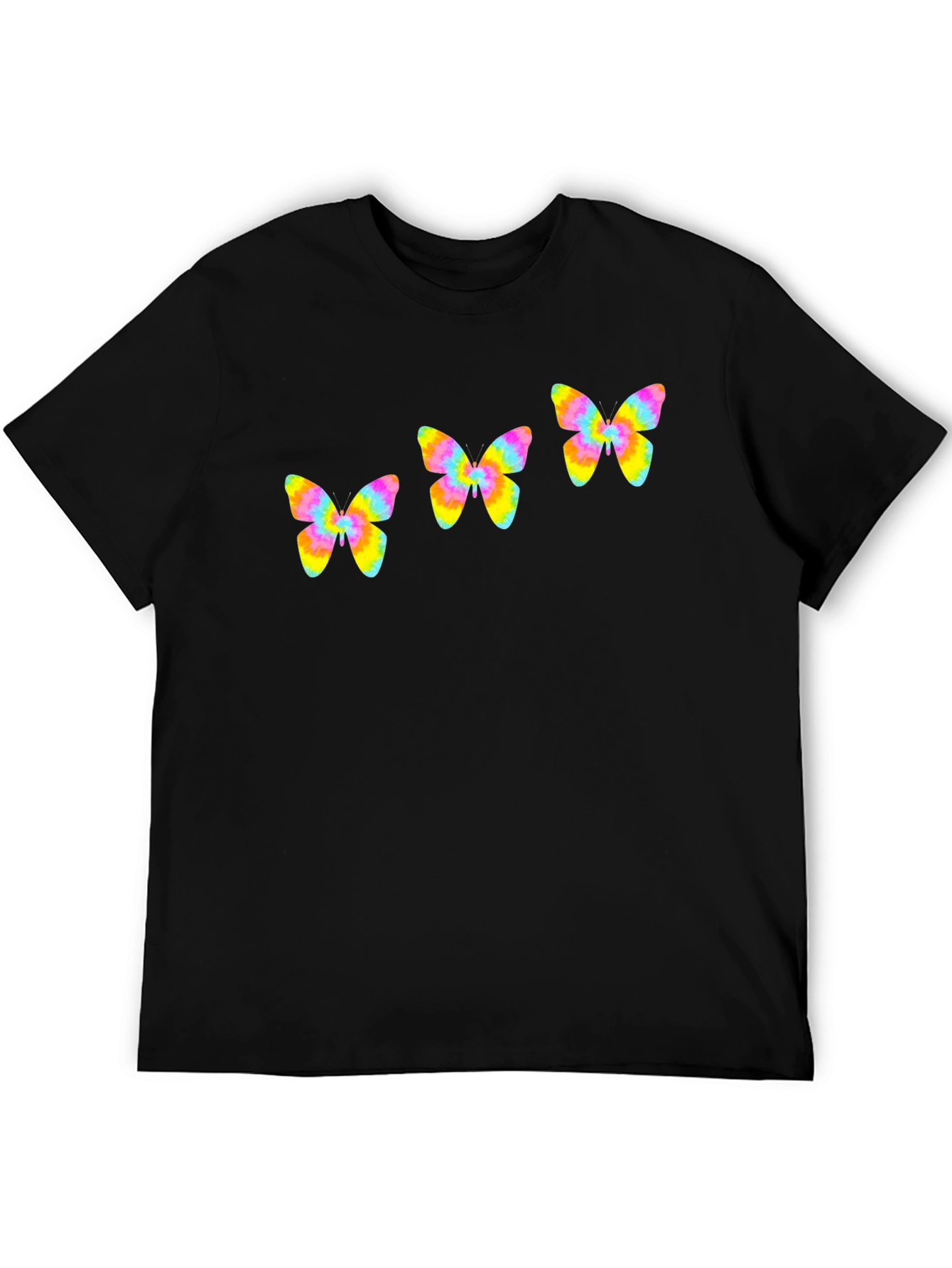 Tie-Dye Butterfly Graphic Tee