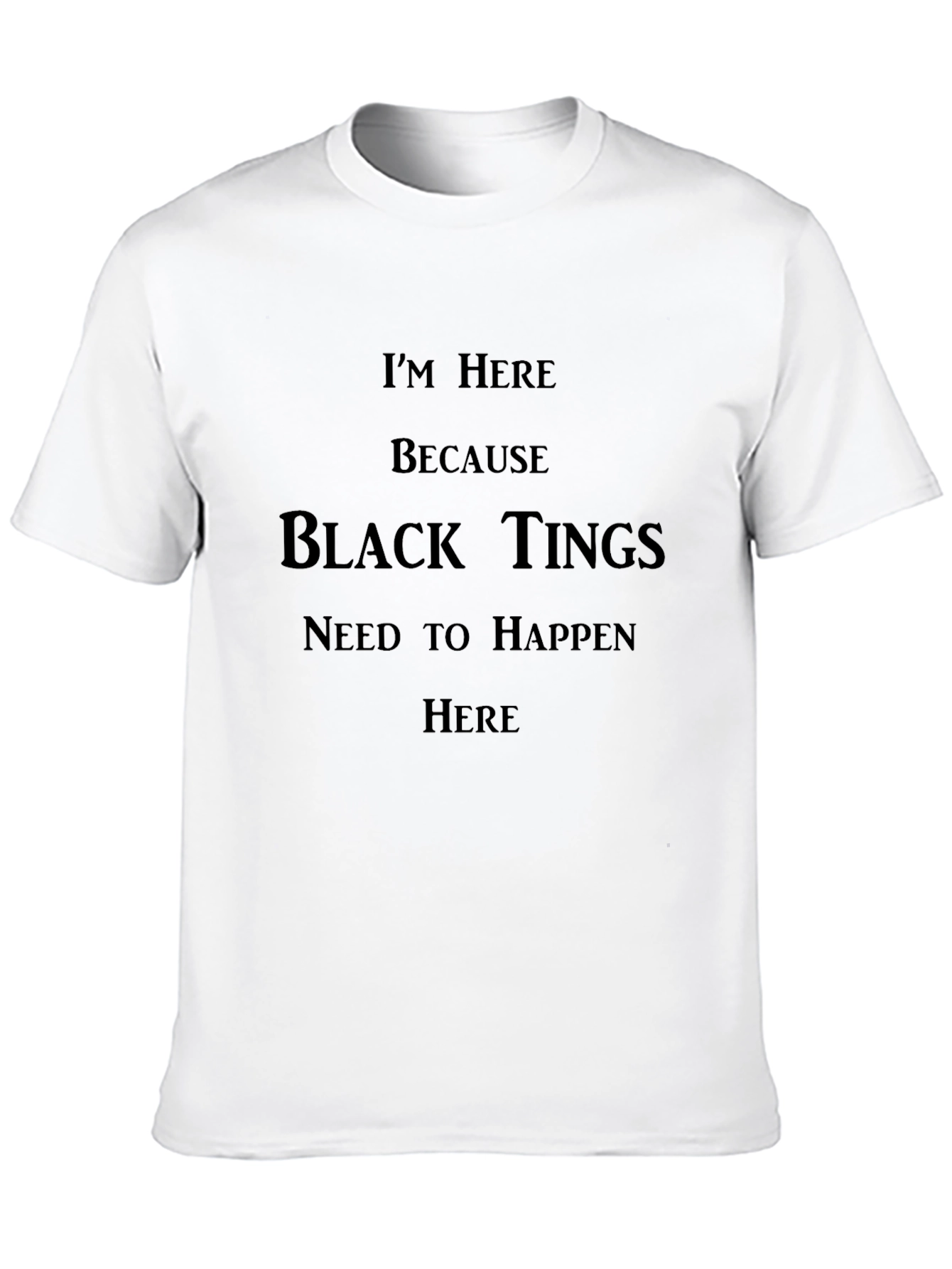Black Tings Graphic T-Shirt