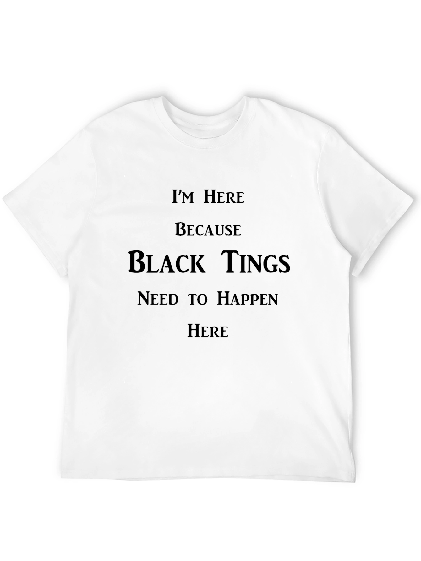 Black Tings Graphic T-Shirt
