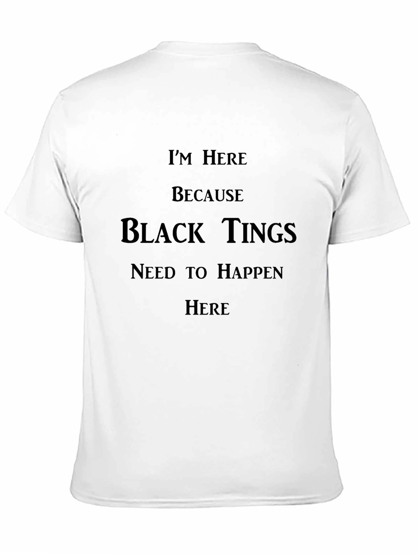 Black Tings Graphic T-Shirt