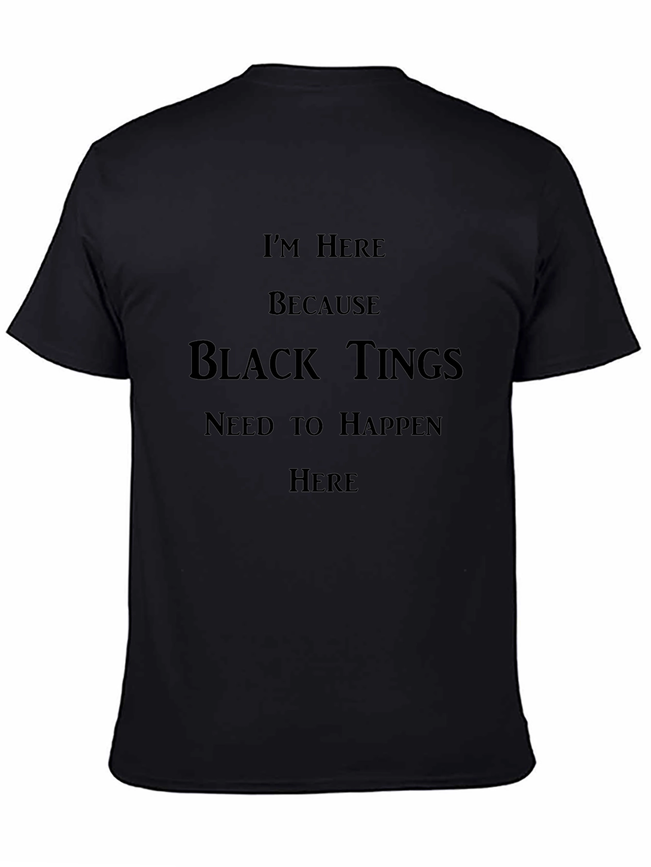Black Tings Graphic T-Shirt