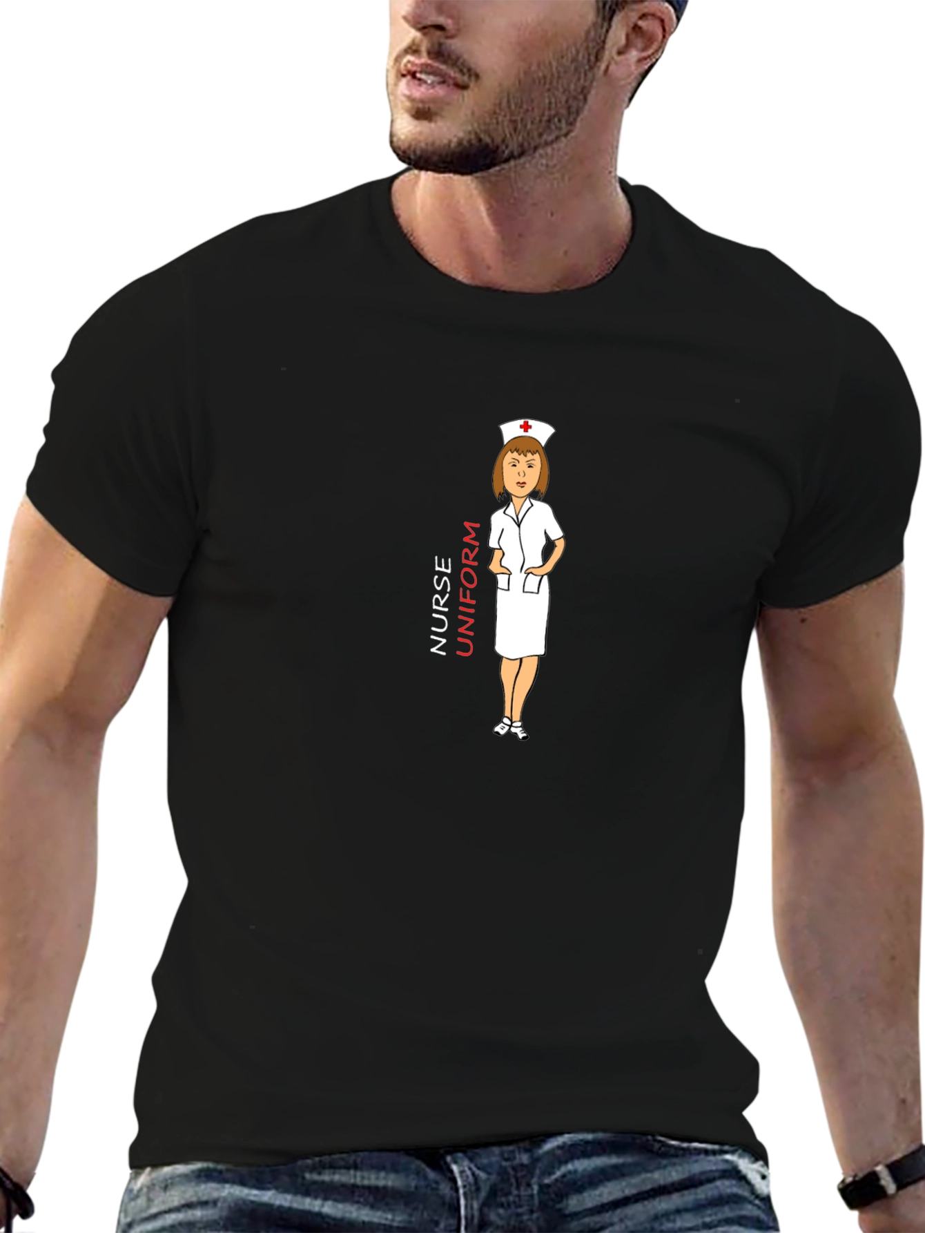 Nurse Uniform Graphic T-Shirt