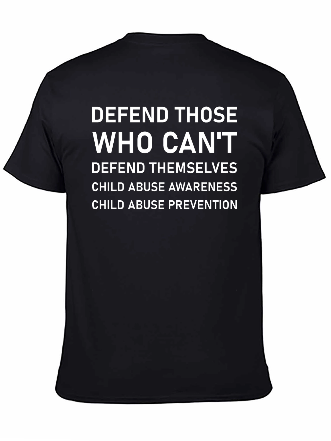 Defend Those Who Cant Awareness T-Shirt