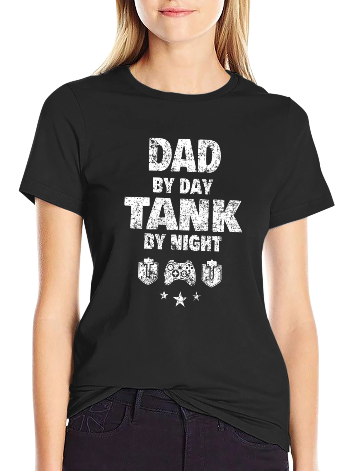 Dad By Day Tank By Night T-Shirt