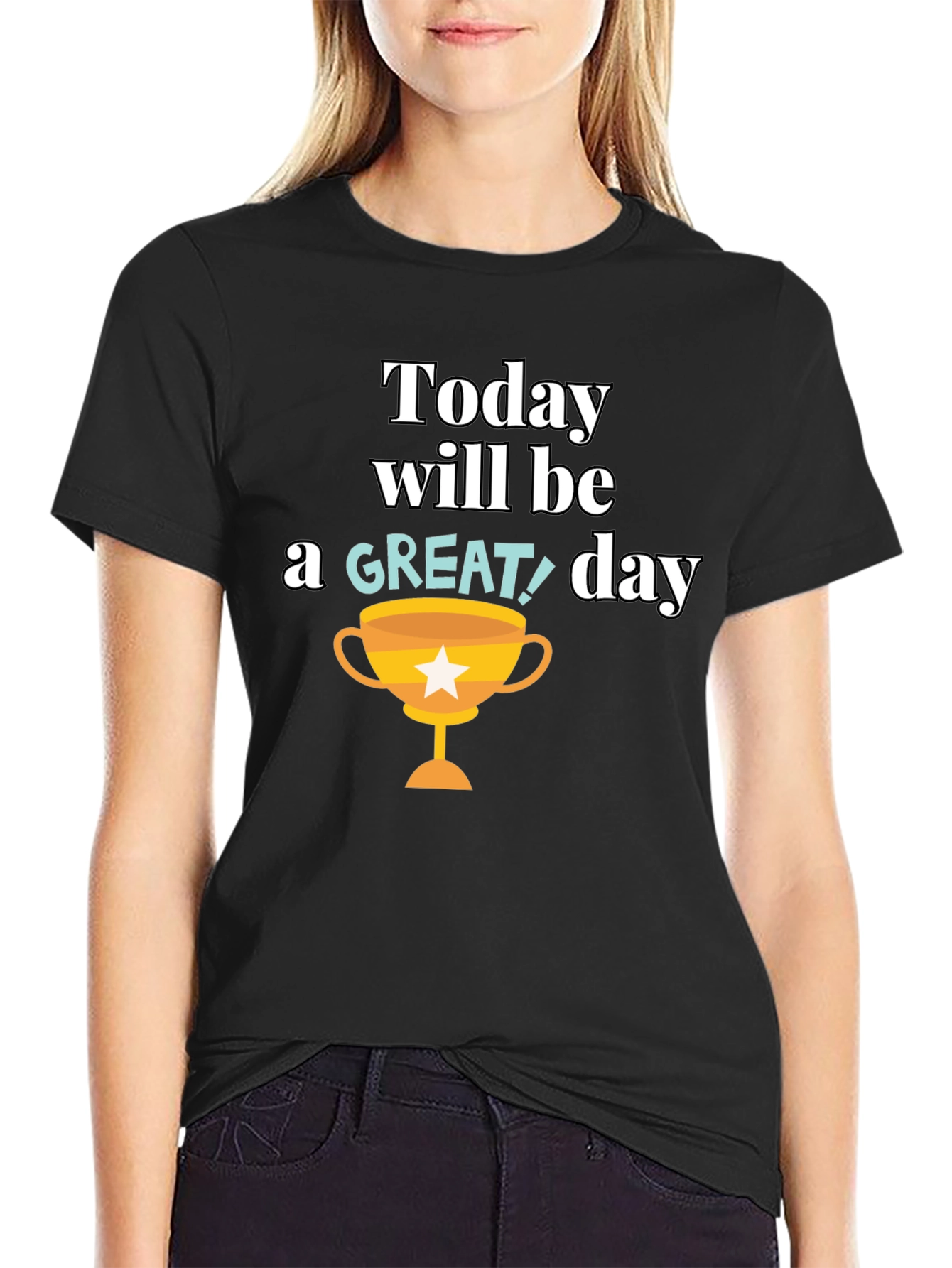 Great Day Graphic Tee - Motivational Shirt