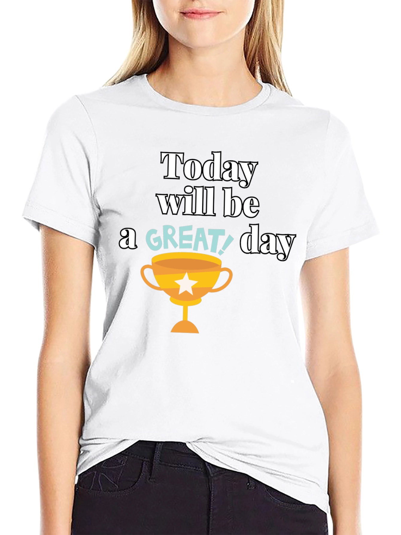 Great Day Graphic Tee - Motivational Shirt