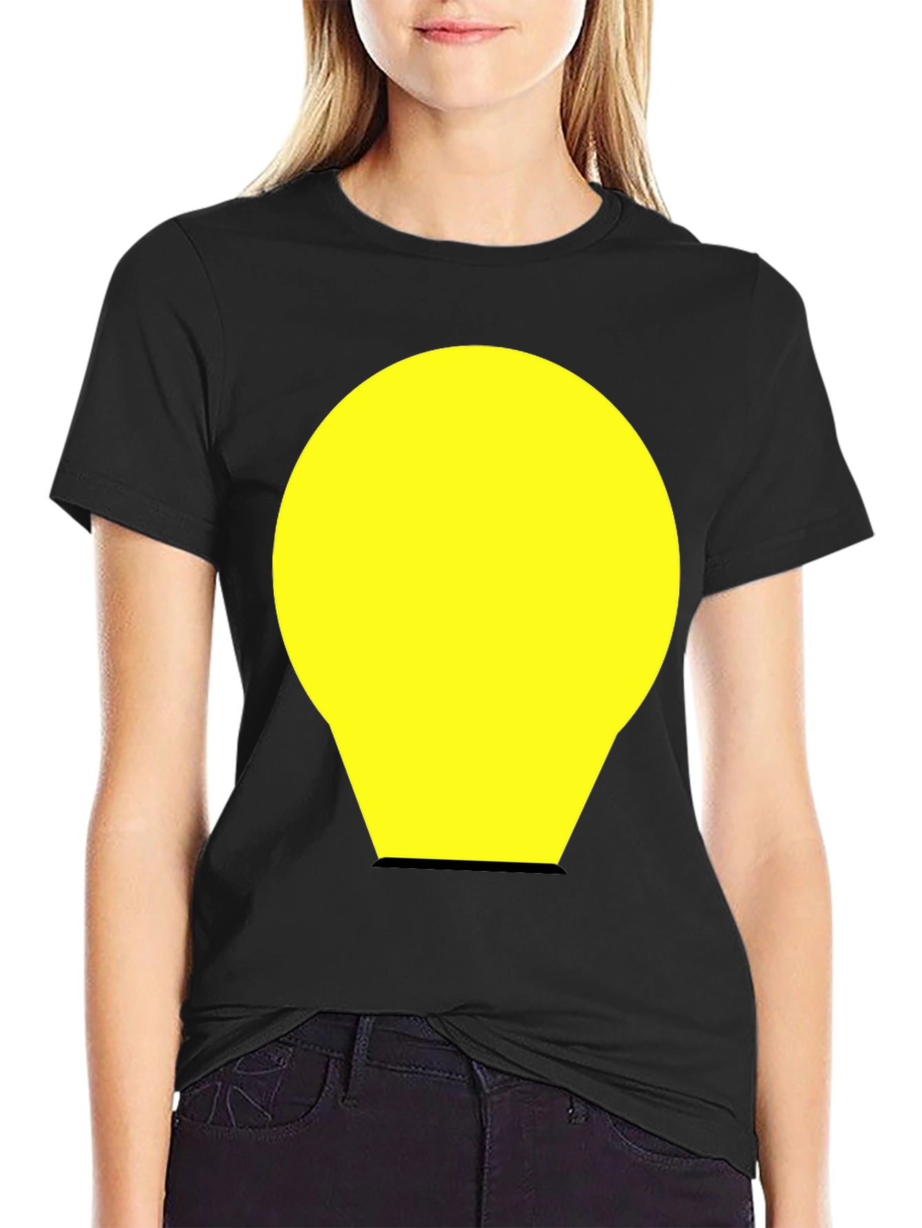 Statement Yellow Graphic Tee