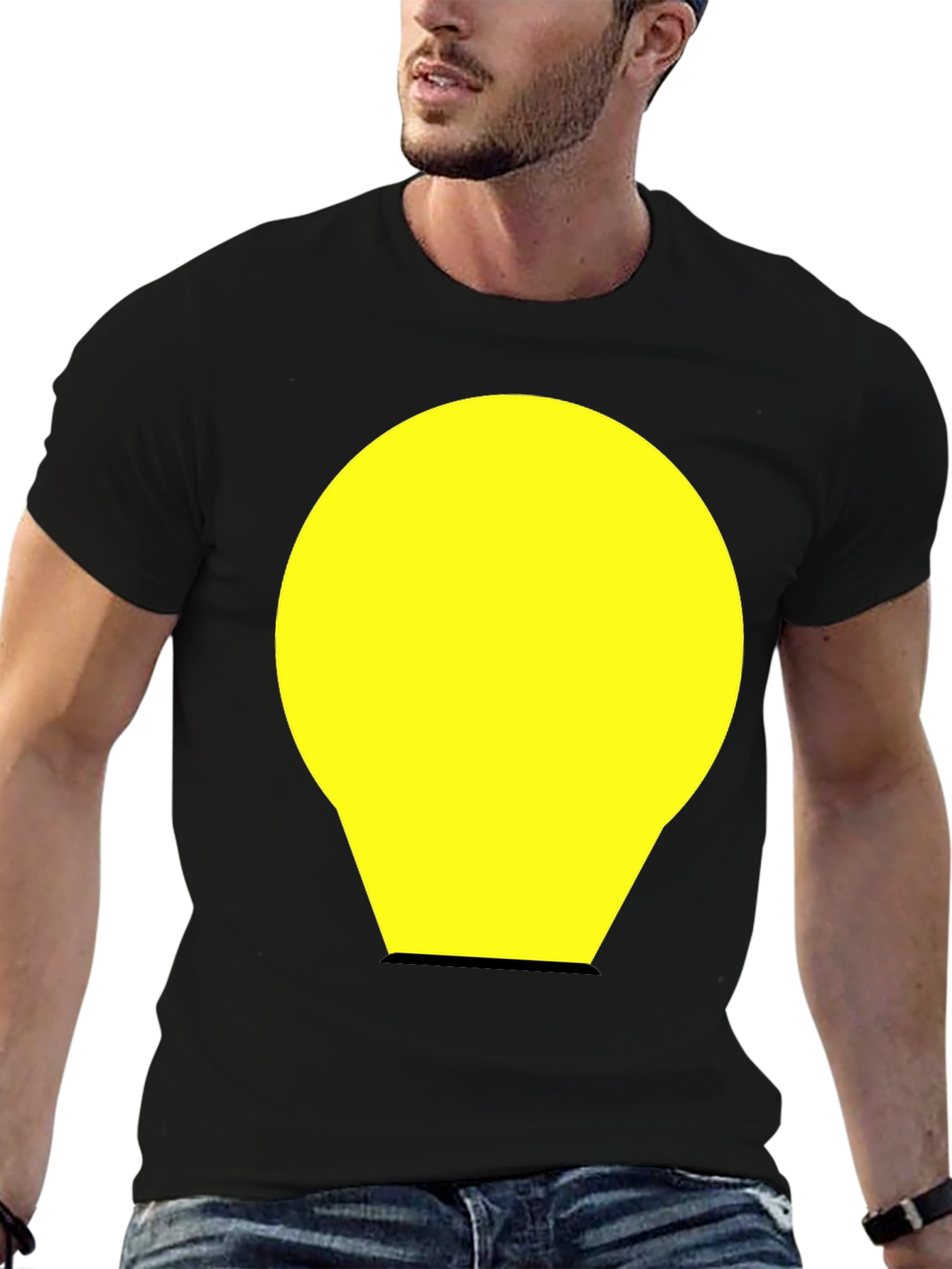Statement Yellow Graphic Tee