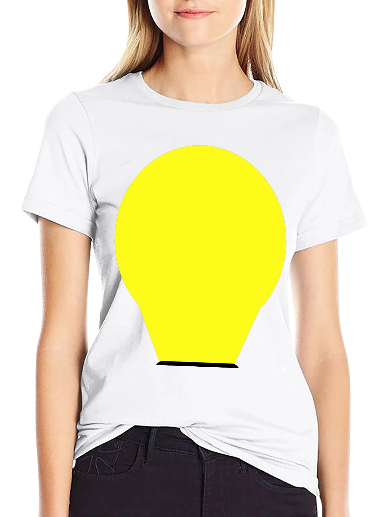 Statement Yellow Graphic Tee