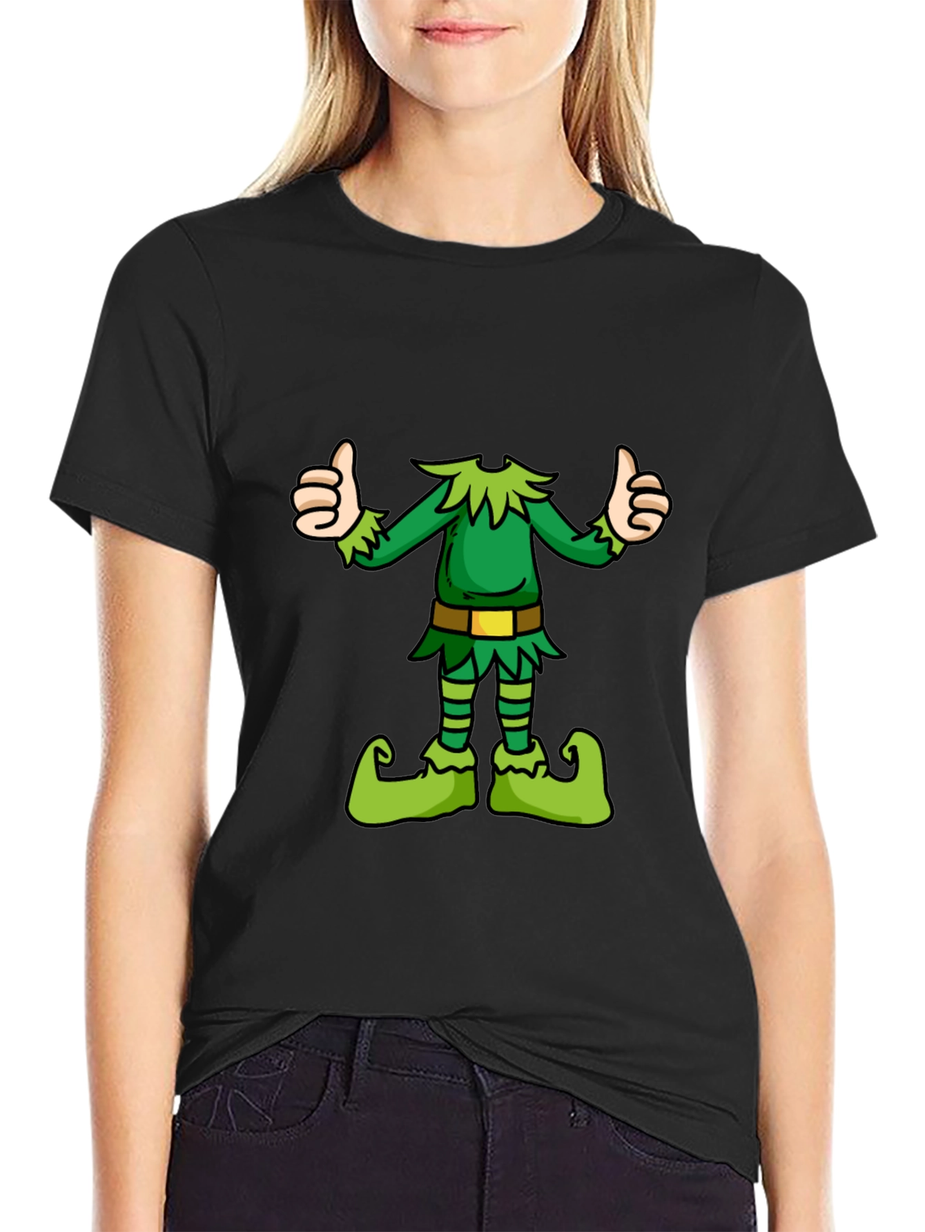 Festive Elf T-Shirt: Holiday Cheer Outfit