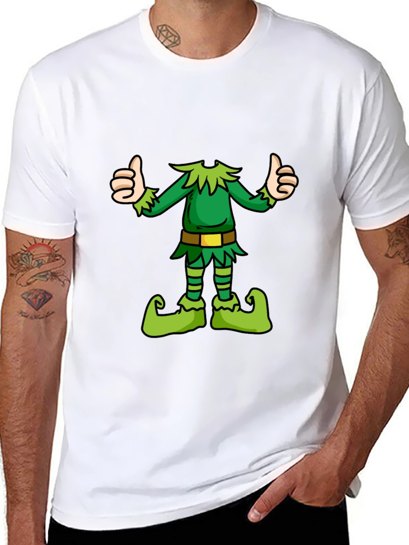 Festive Elf T-Shirt: Holiday Cheer Outfit