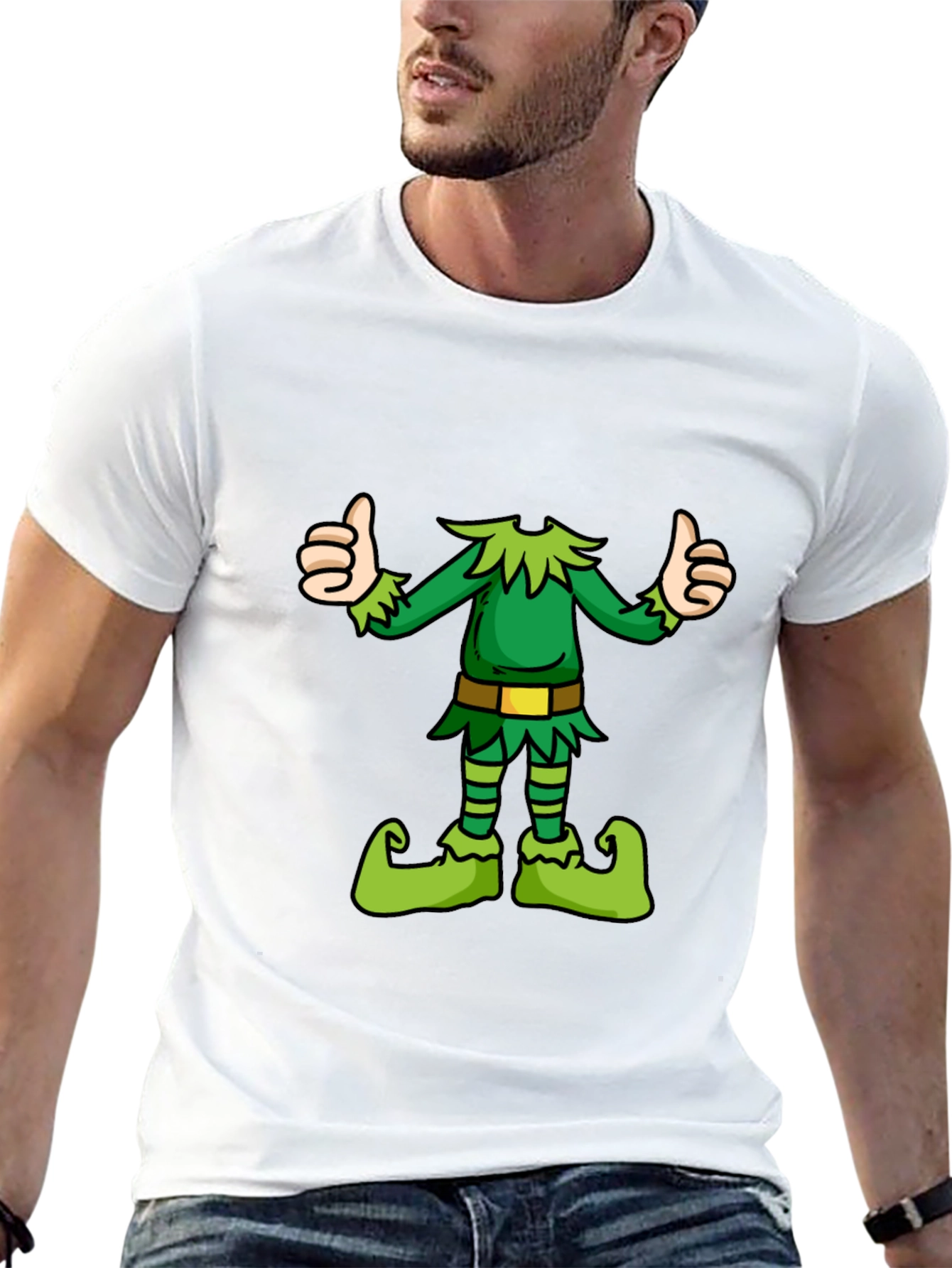Festive Elf T-Shirt: Holiday Cheer Outfit