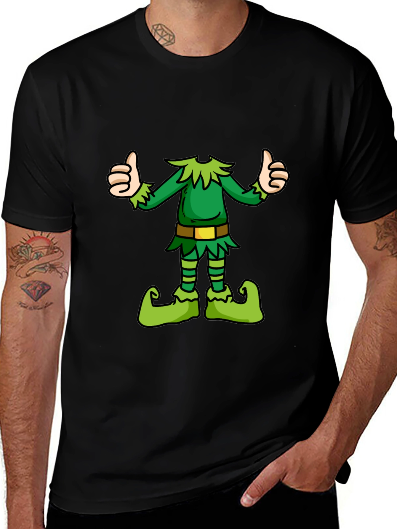 Festive Elf T-Shirt: Holiday Cheer Outfit