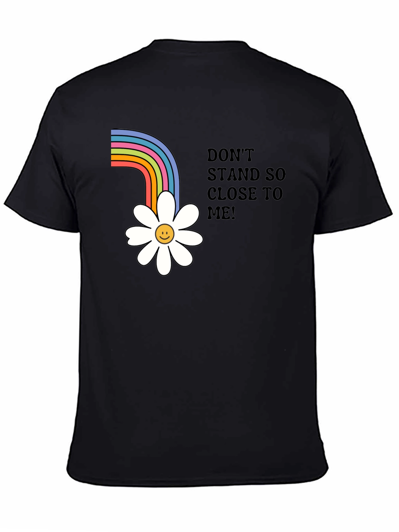 Rainbow Daisy Graphic Tee