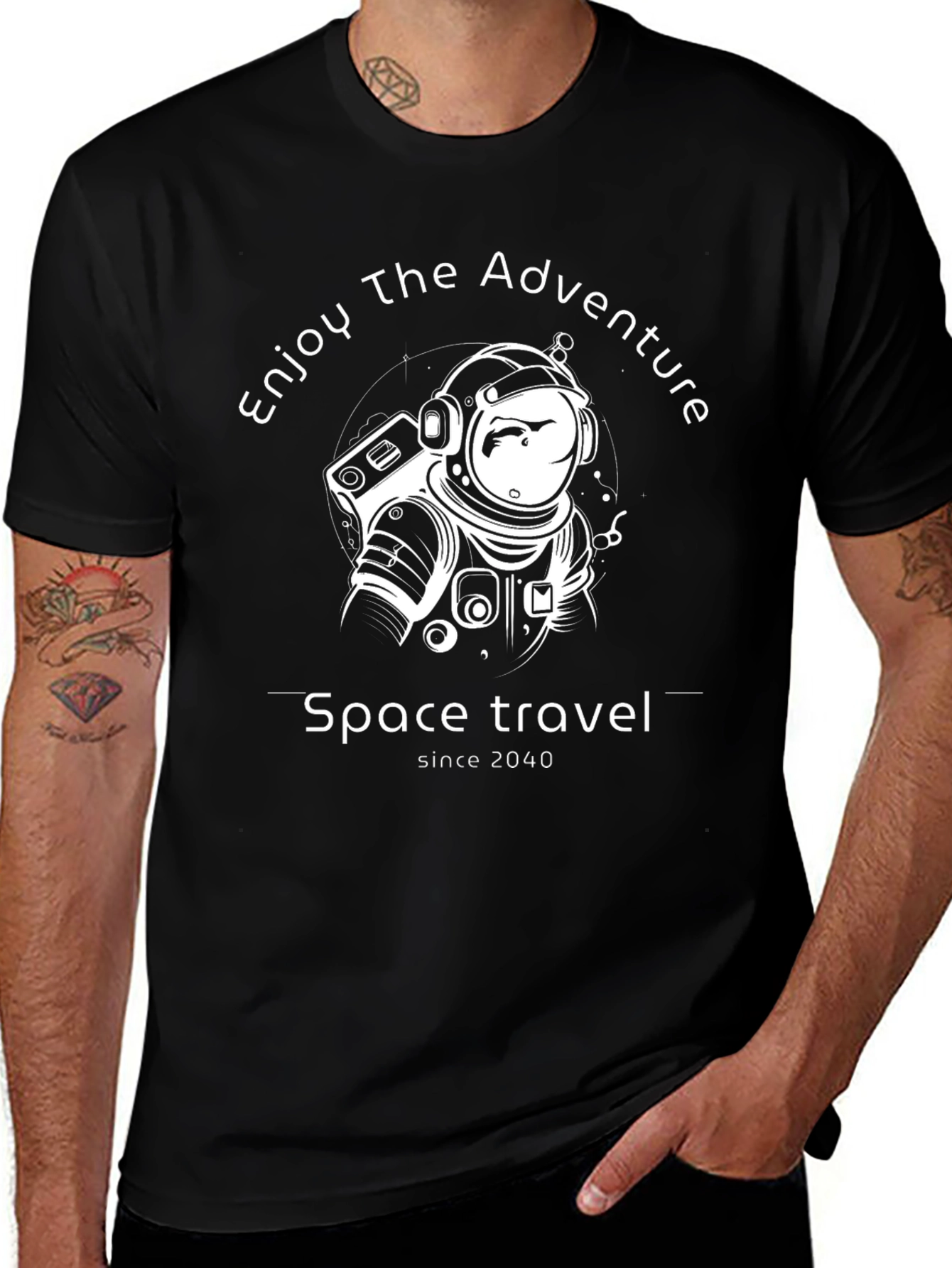 Enjoy the Adventure Space Travel T-Shirt