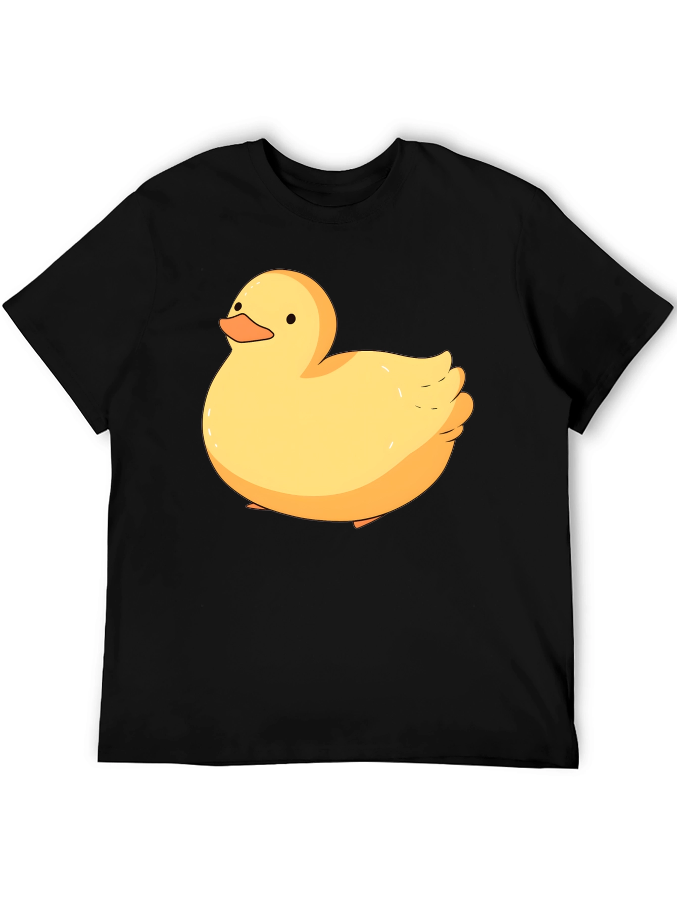 Duck Graphic T-Shirt - Casual Black Tee