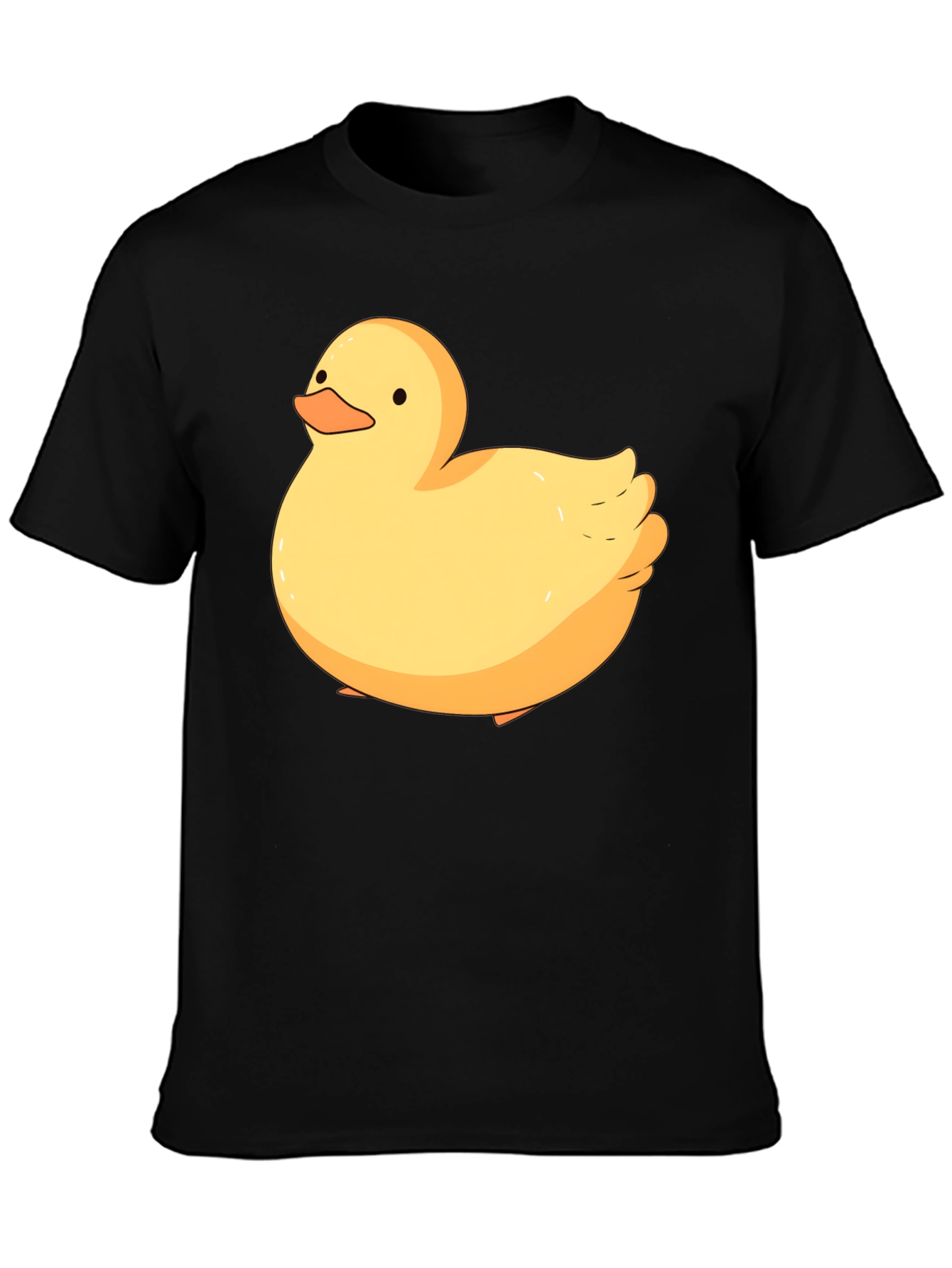 Duck Graphic T-Shirt - Casual Black Tee