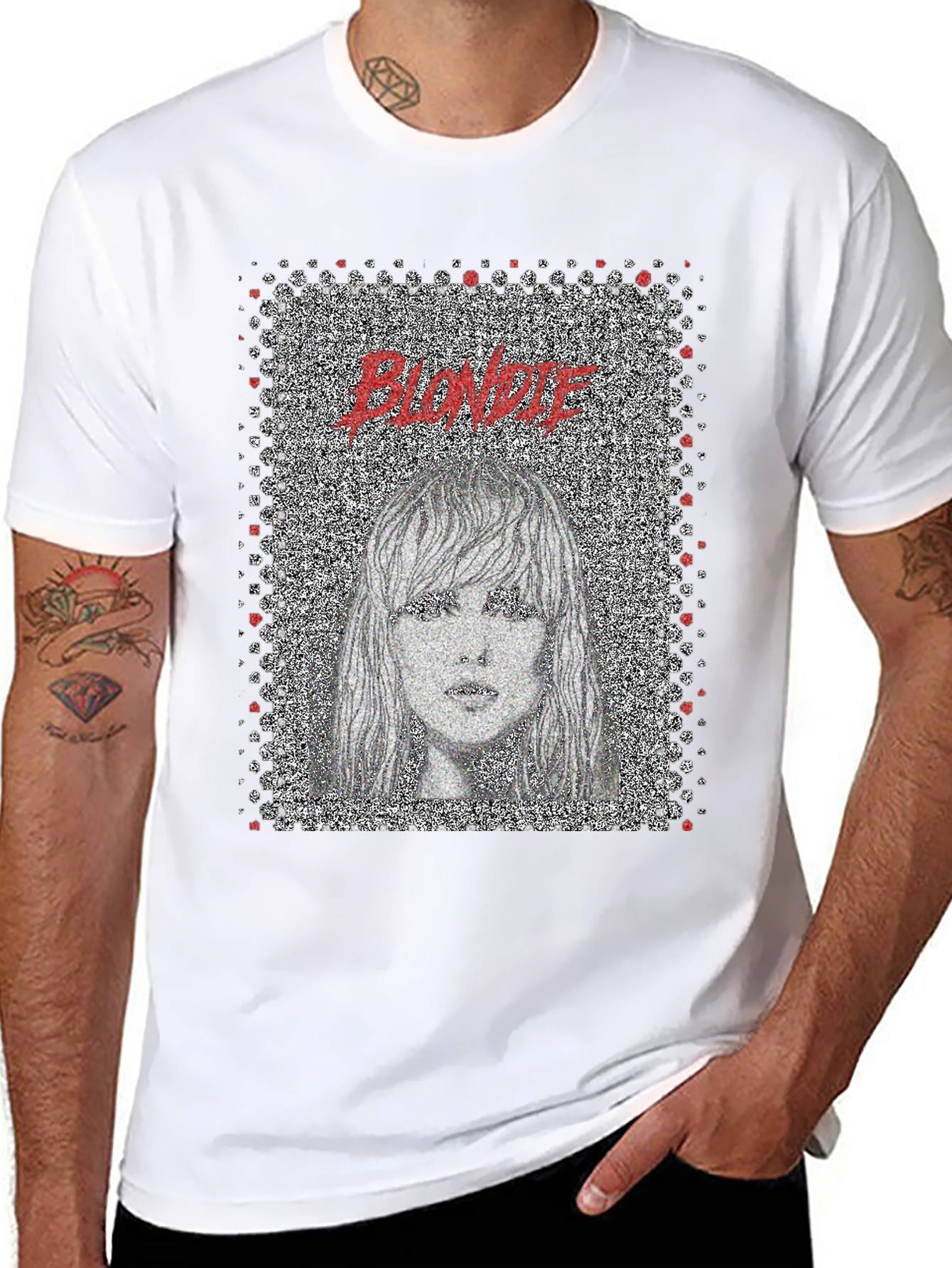 Blondie Graphic Print Black T-Shirt