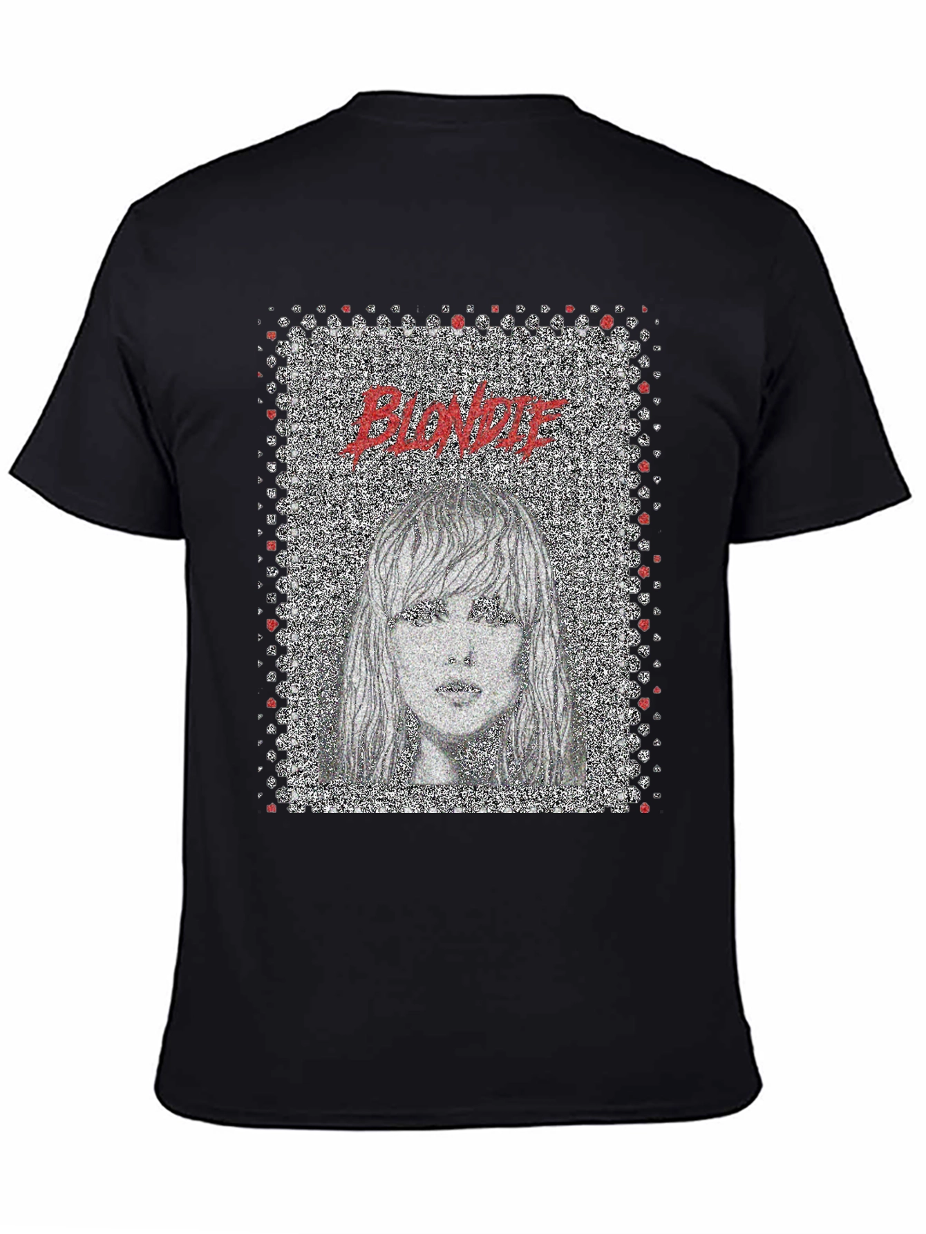 Blondie Graphic Print Black T-Shirt