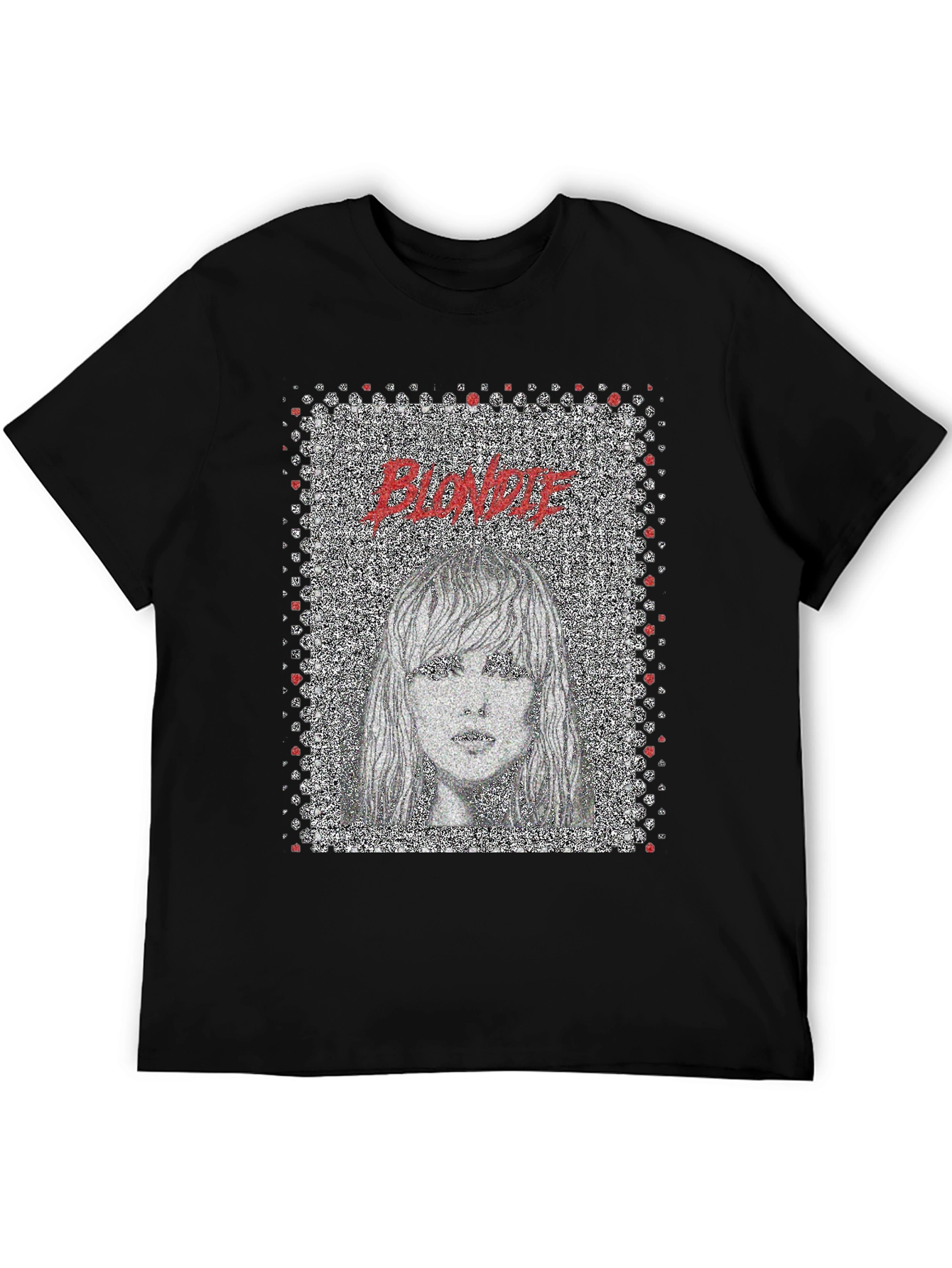Blondie Graphic Print Black T-Shirt