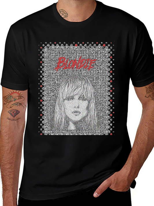 Blondie Graphic Print Black T-Shirt