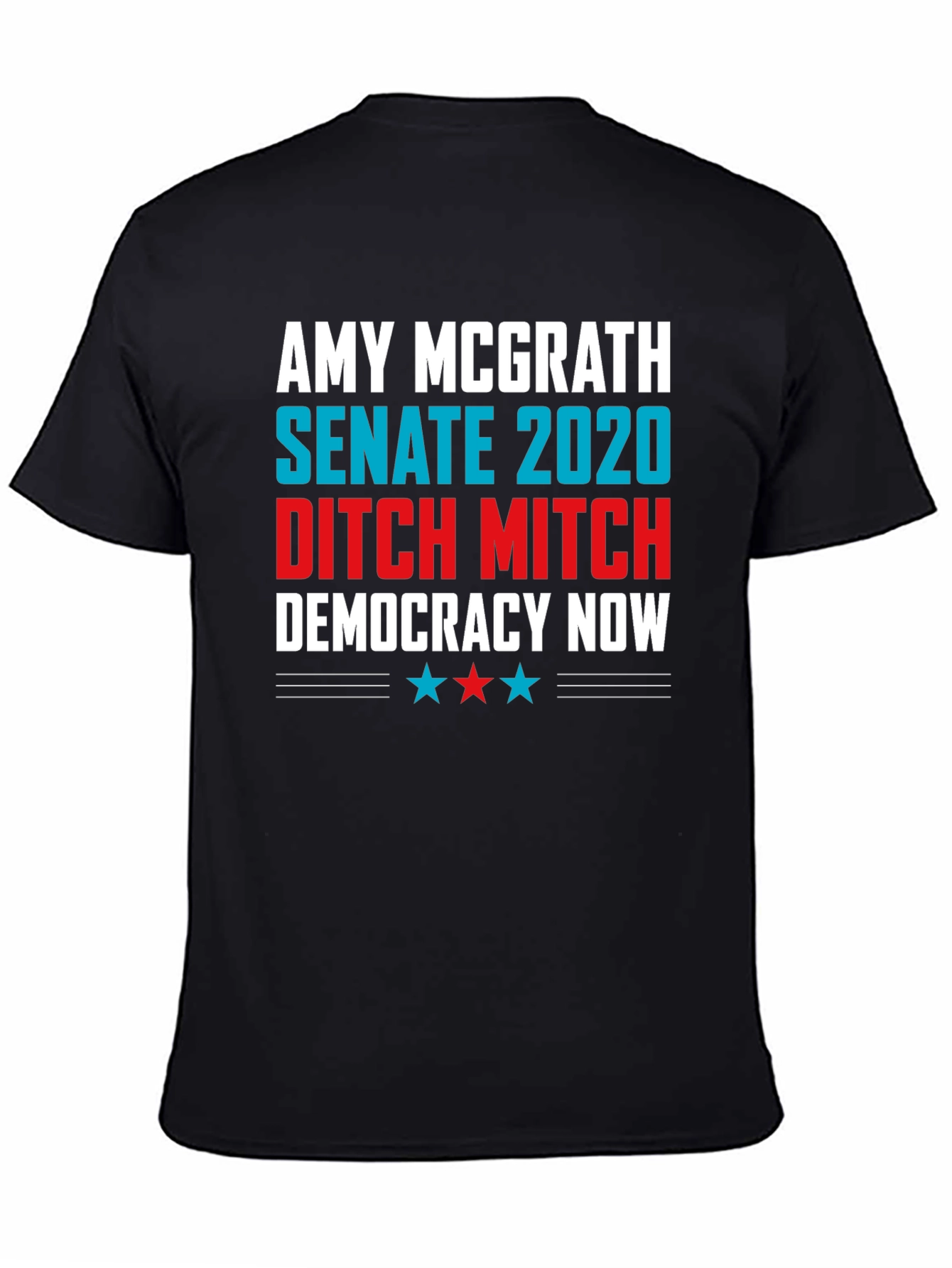 Amy McGrath Senate 2020 Ditch Mitch Democracy Now T-Shirt