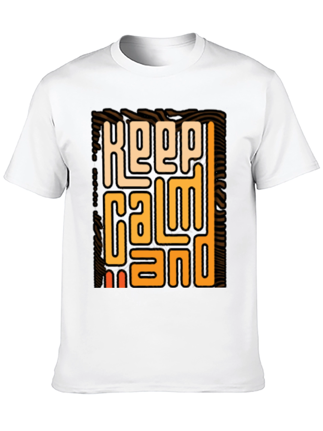 Keep Calm T-Shirt - Stylish Graphic Tee