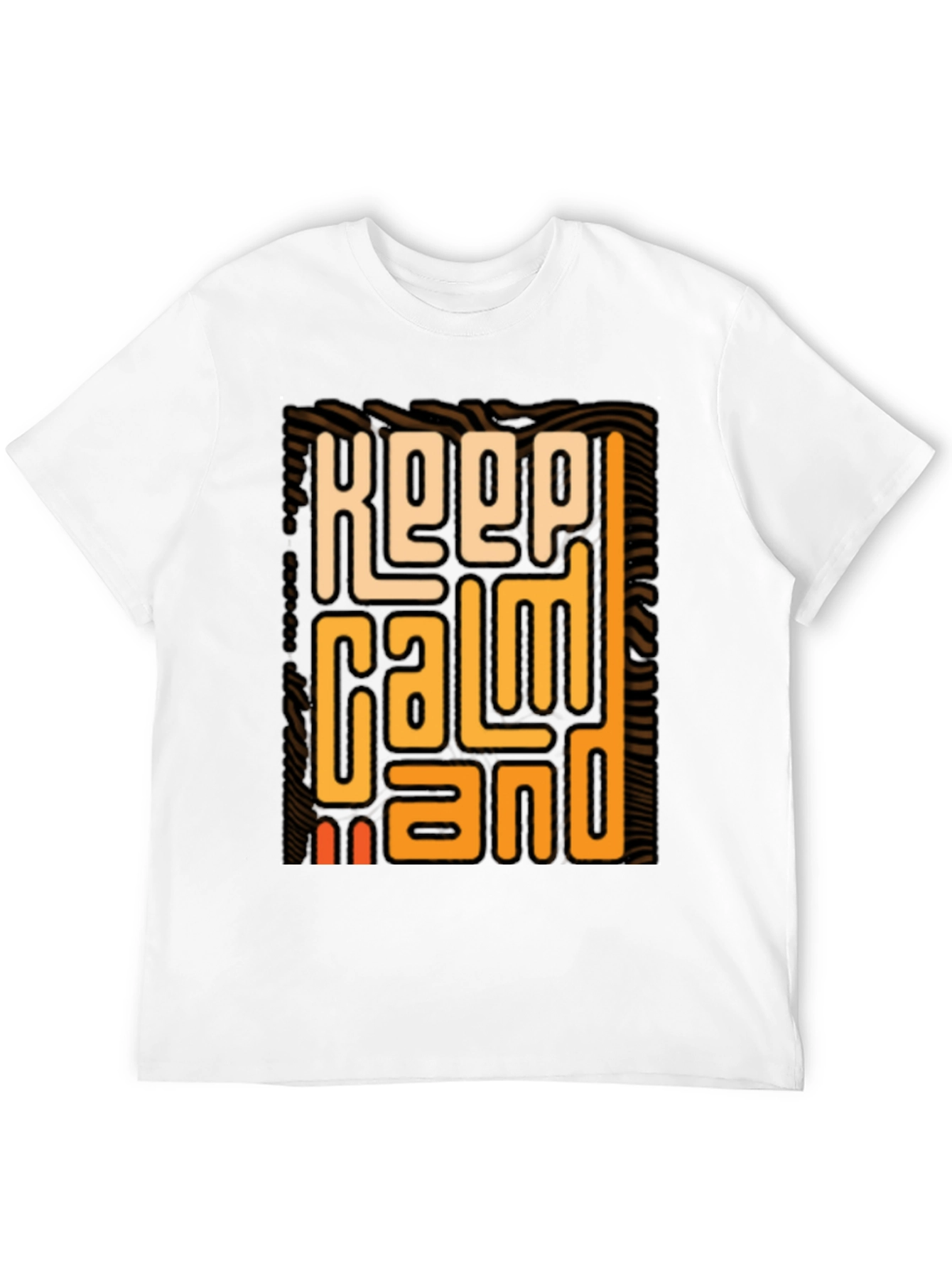 Keep Calm T-Shirt - Stylish Graphic Tee