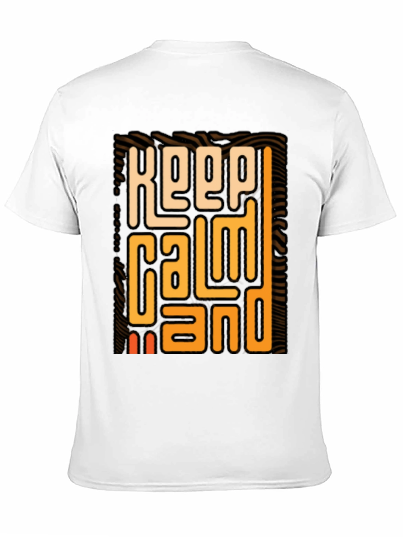 Keep Calm T-Shirt - Stylish Graphic Tee