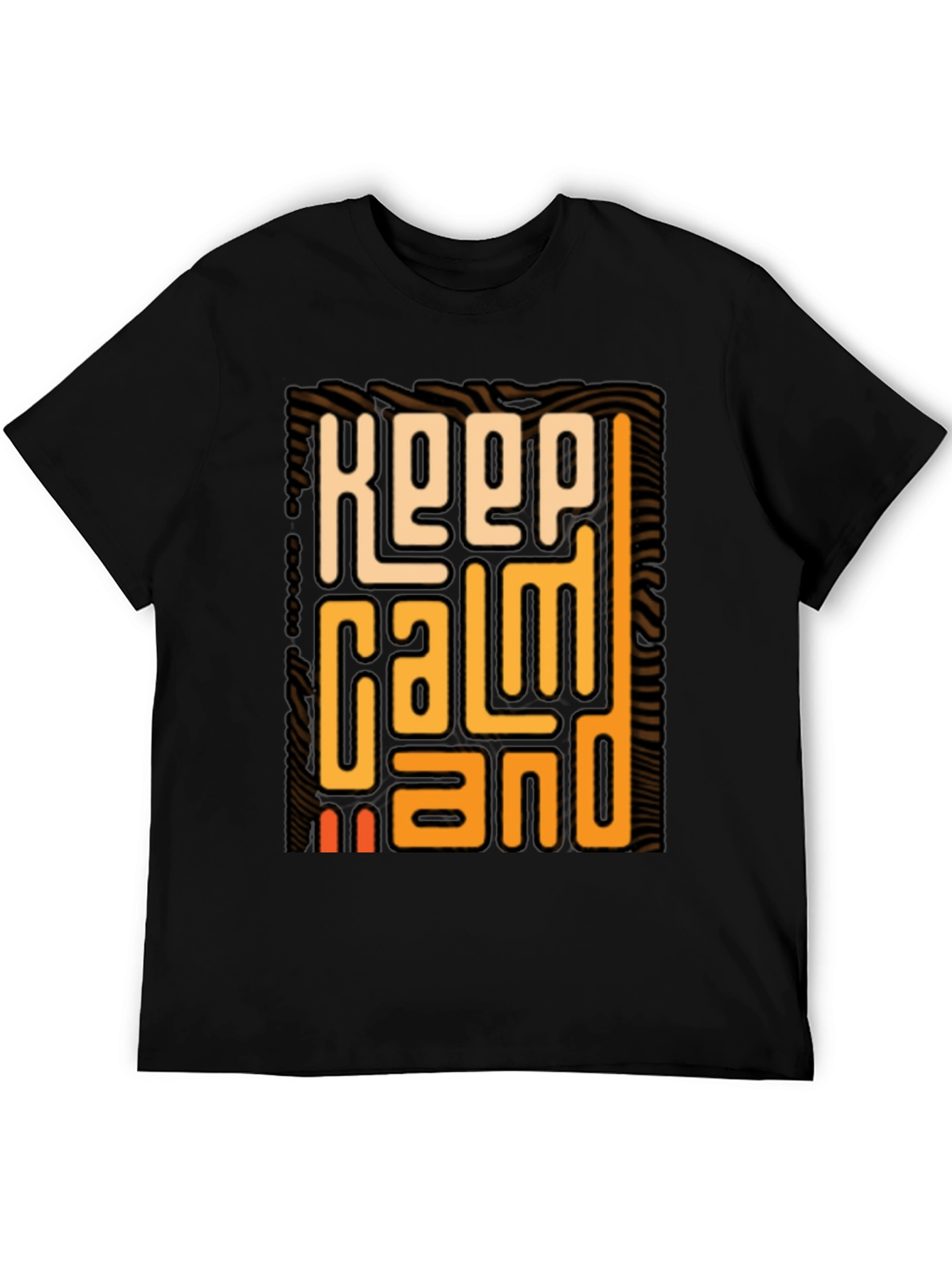 Keep Calm T-Shirt - Stylish Graphic Tee