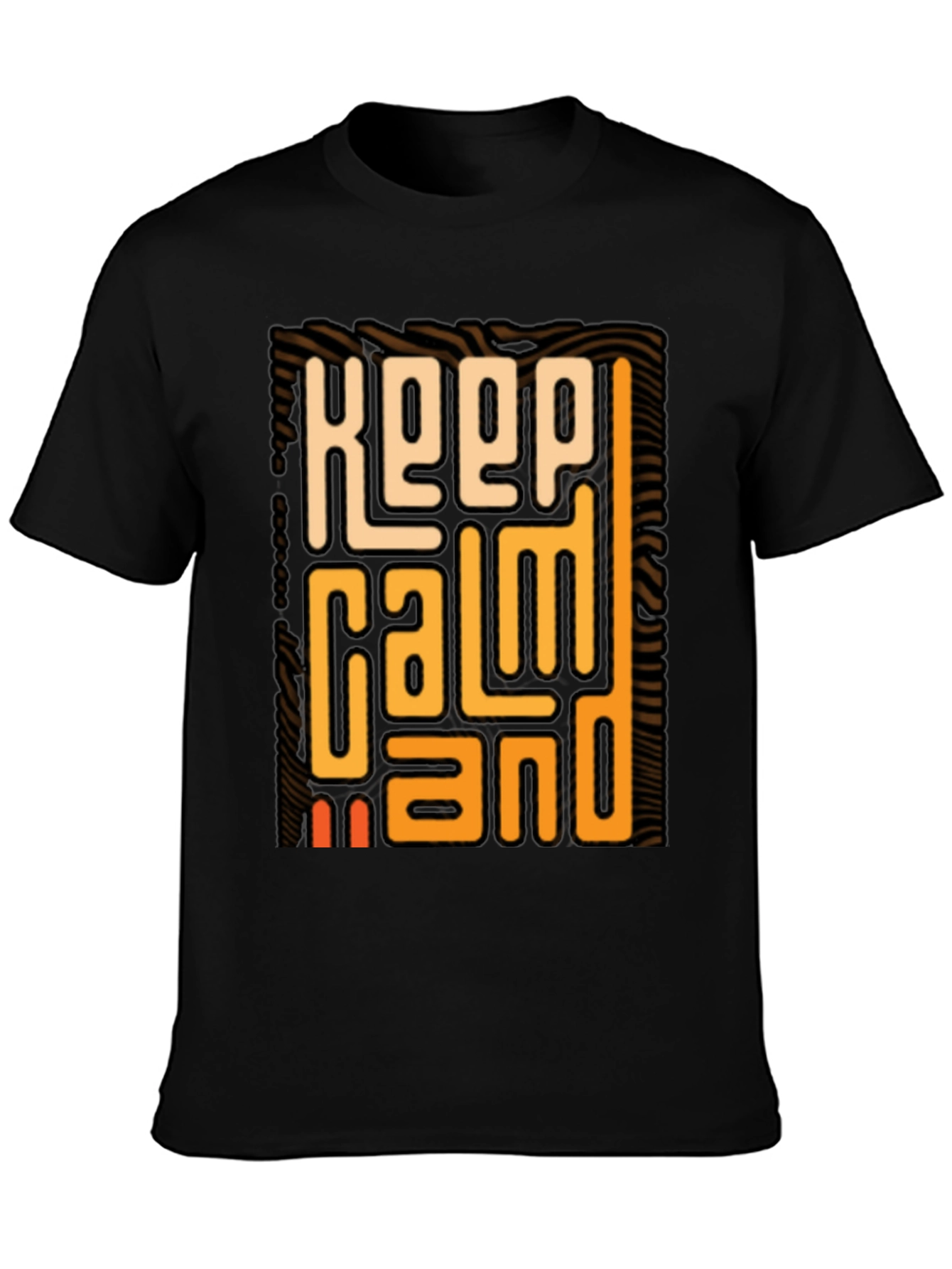 Keep Calm T-Shirt - Stylish Graphic Tee
