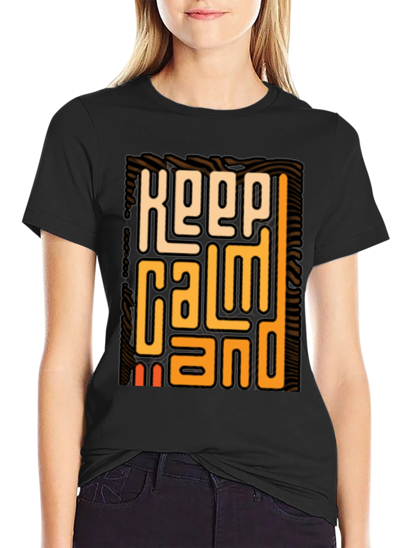 Keep Calm T-Shirt - Stylish Graphic Tee