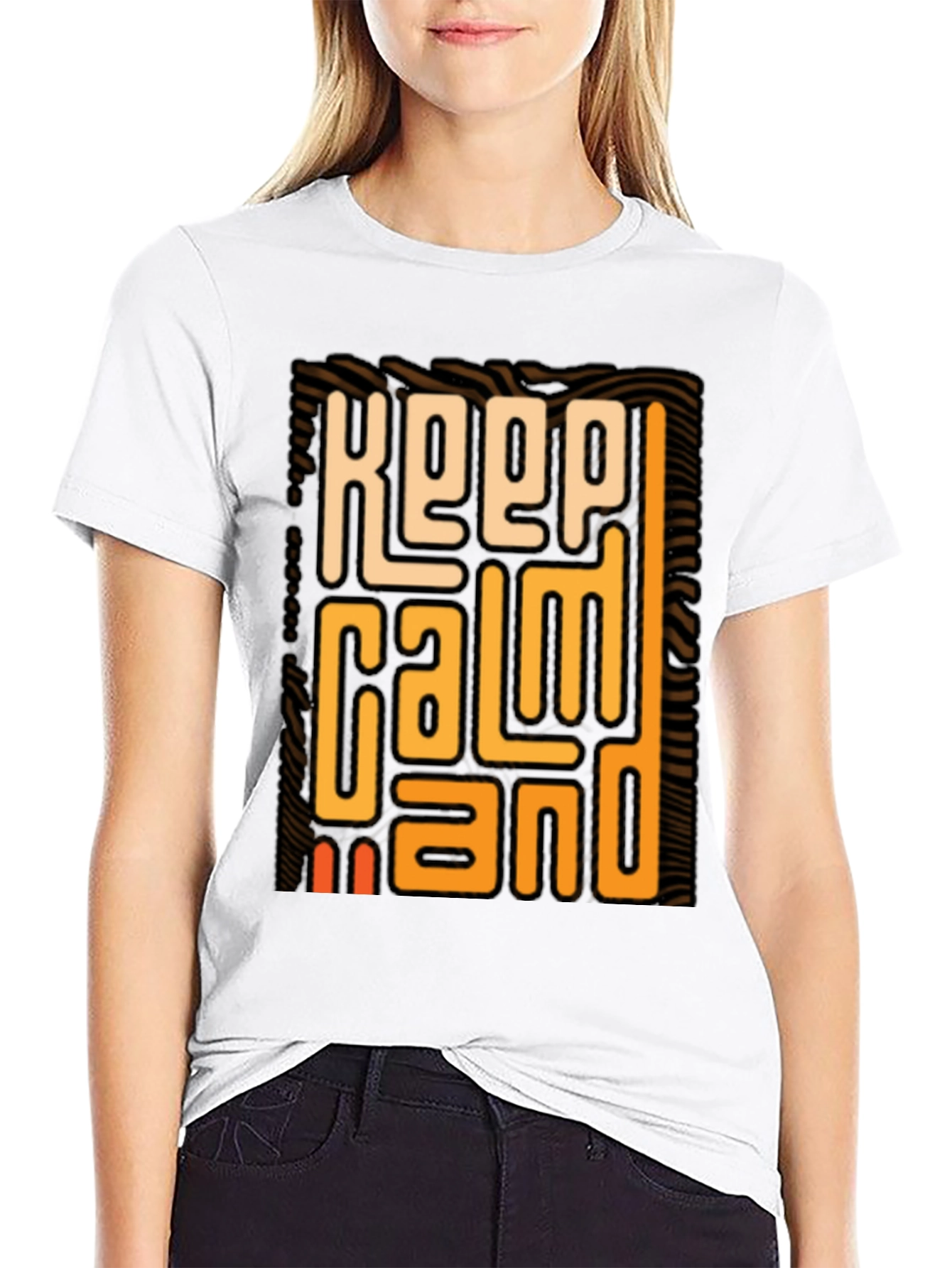 Keep Calm T-Shirt - Stylish Graphic Tee