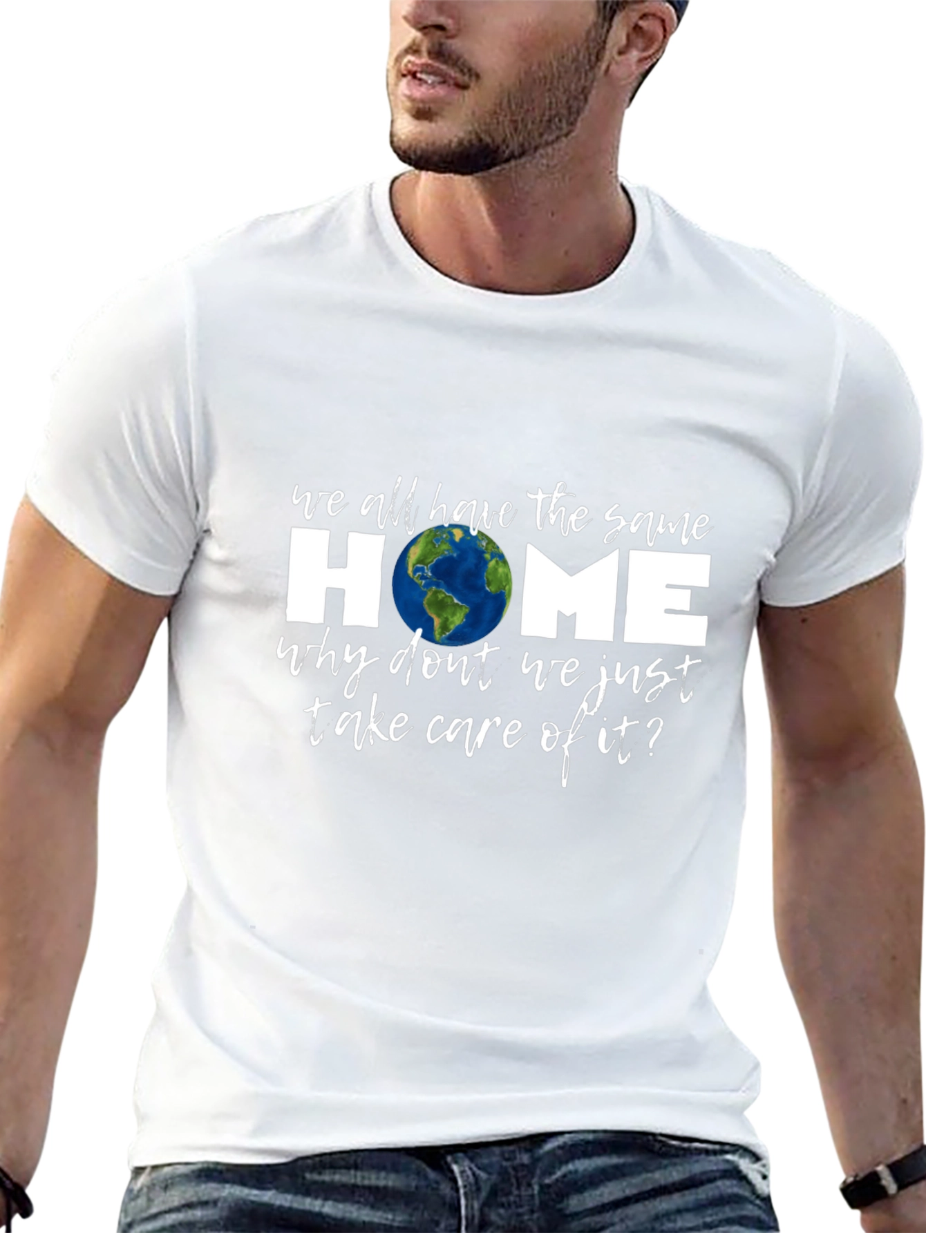 Eco-Friendly Same Home Graphic T-Shirt