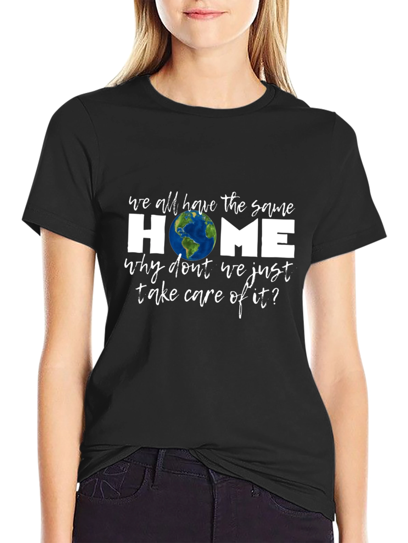 Eco-Friendly Same Home Graphic T-Shirt
