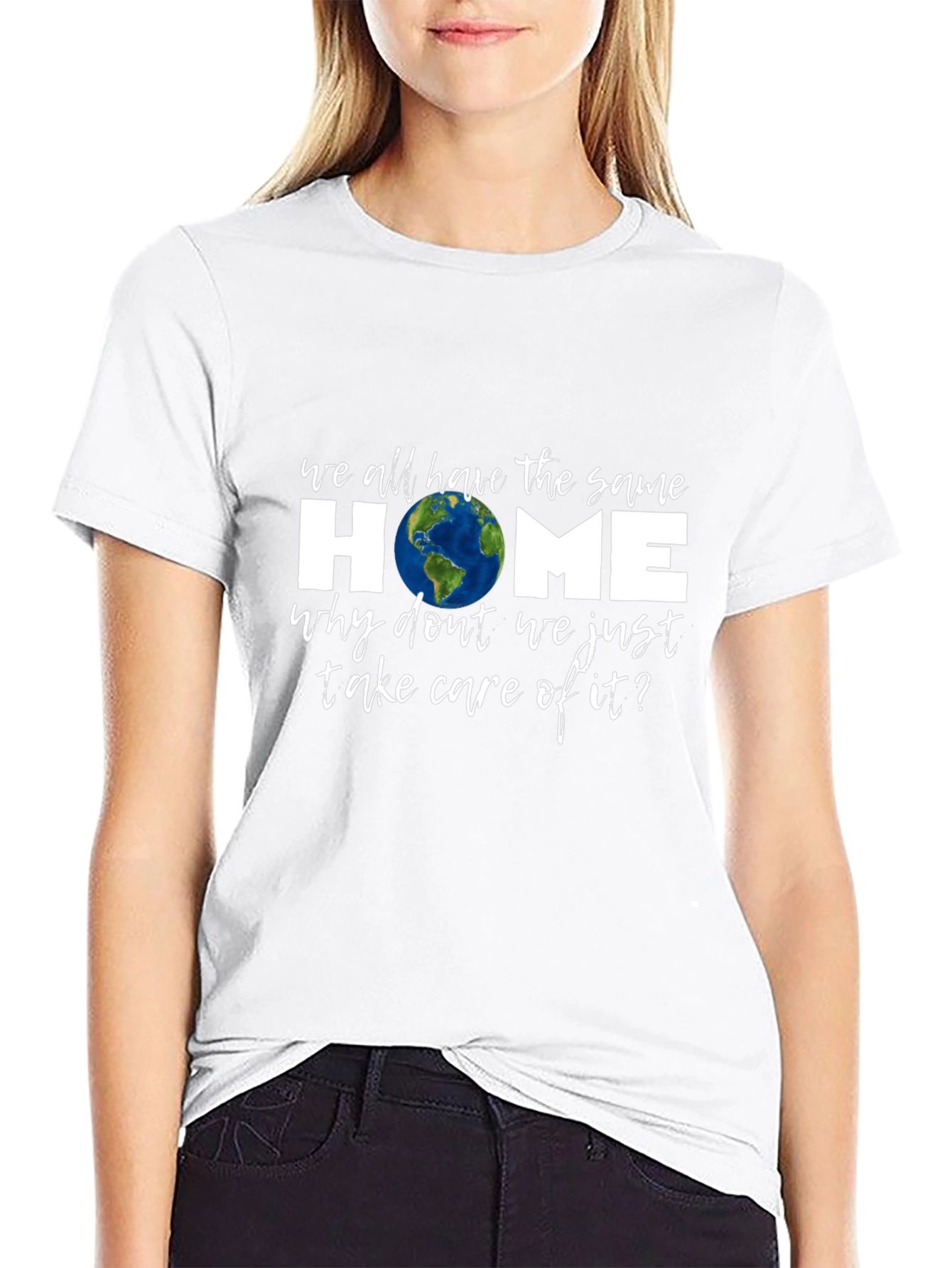 Eco-Friendly Same Home Graphic T-Shirt