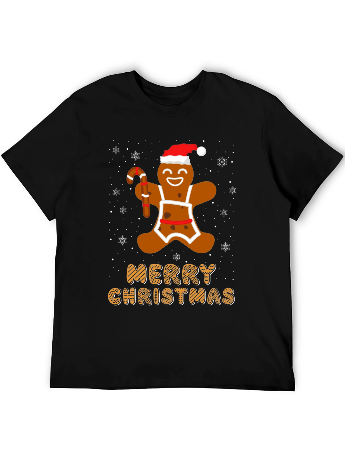 Festive Gingerbread Christmas T-Shirt