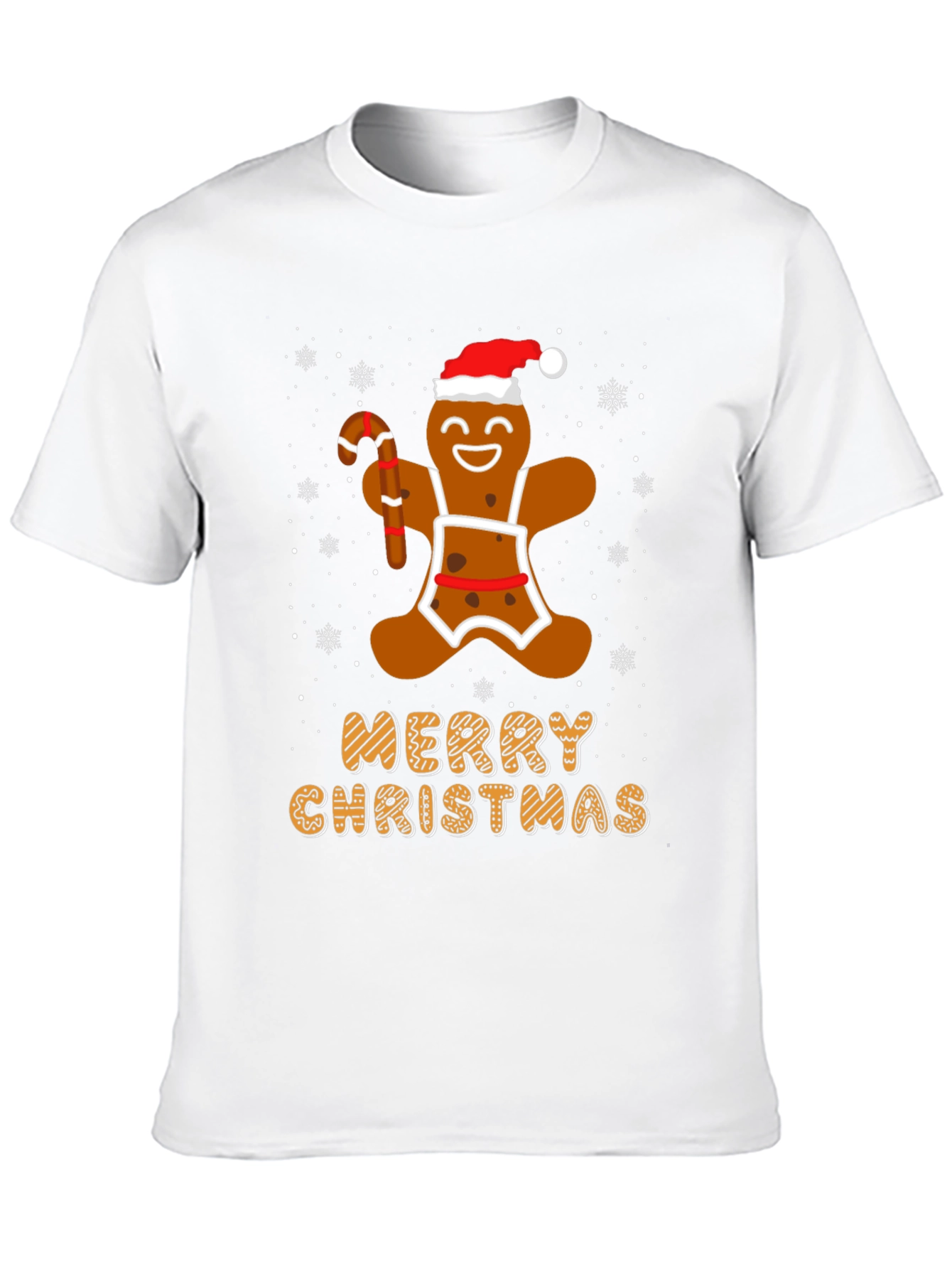 Festive Gingerbread Christmas T-Shirt