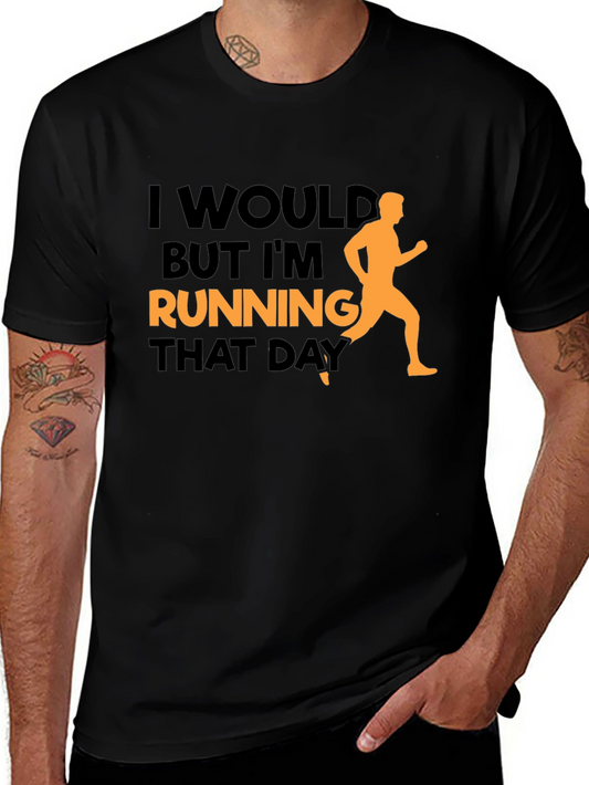 Funny Running Graphic T-Shirt