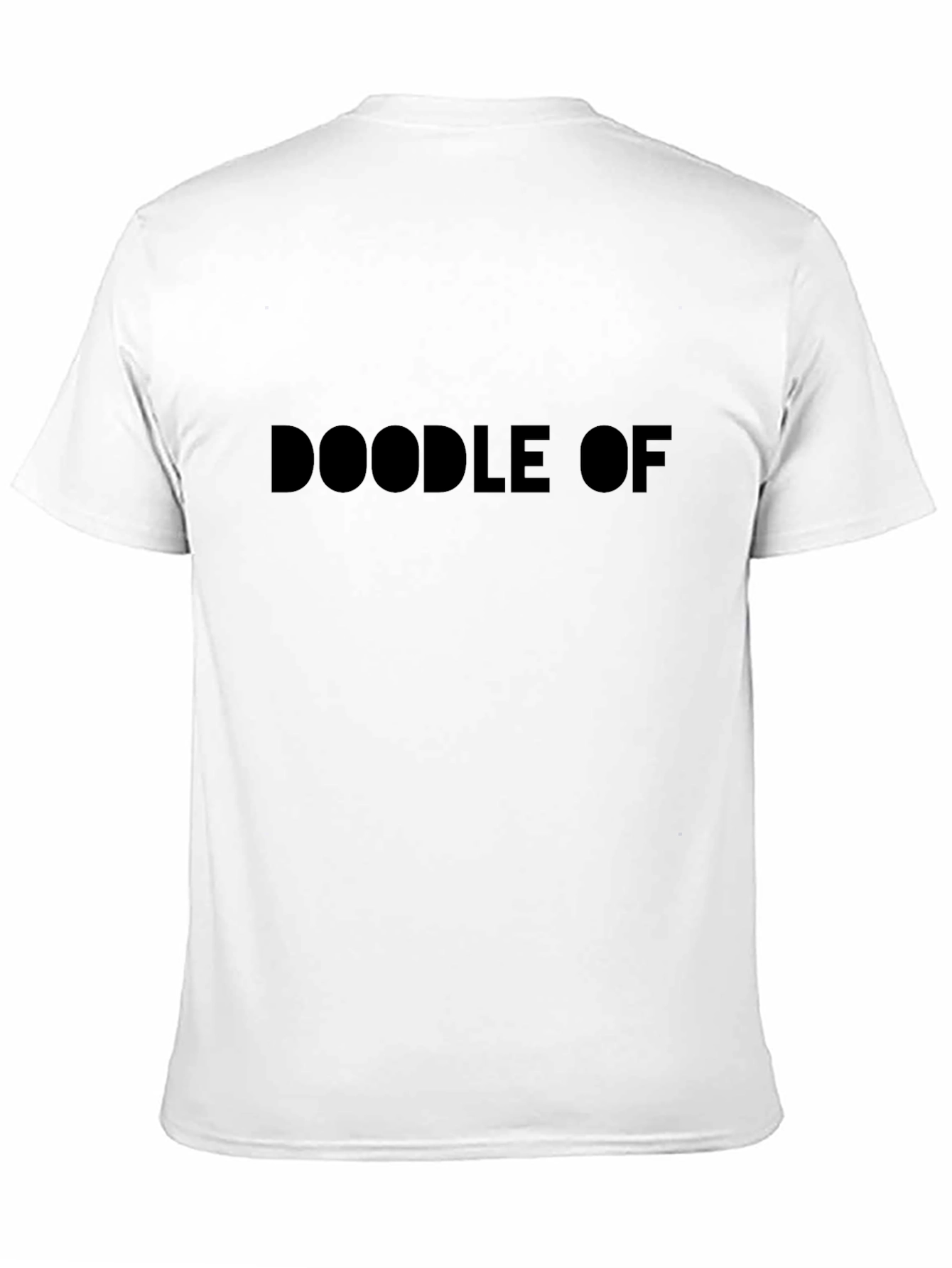 Doodle Of Graphic Tee - Black Casual T-Shirt