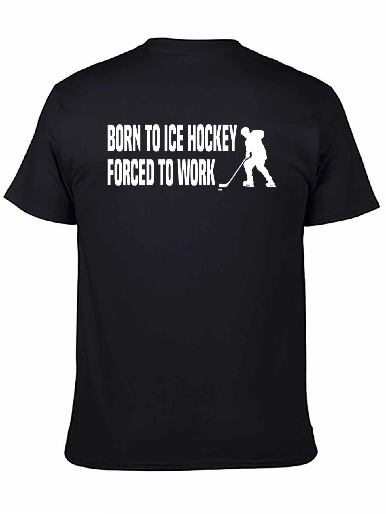 Born to Ice Hockey T-Shirt - Black