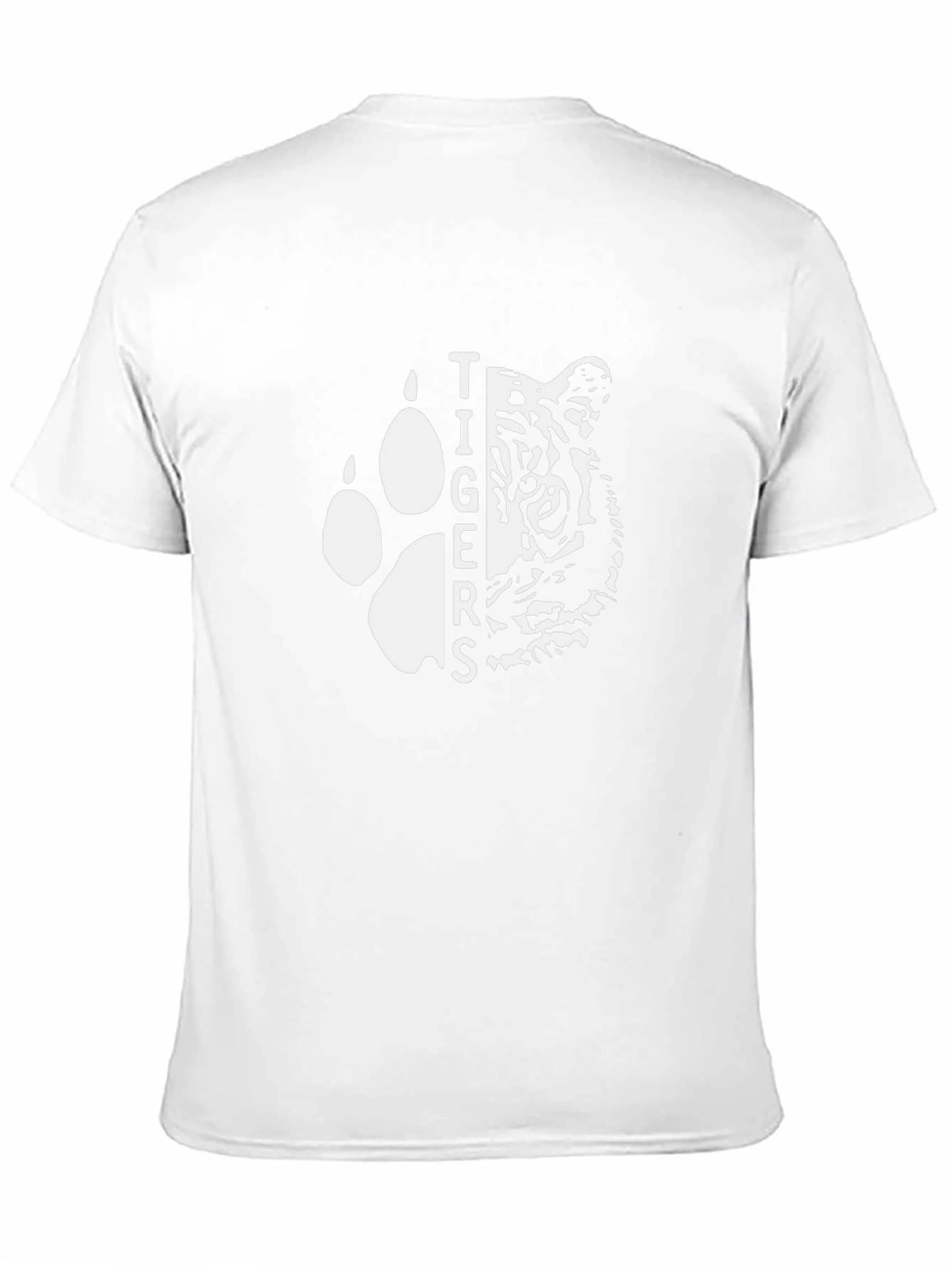 Tigers Graphic T-Shirt - Black Cotton Tee