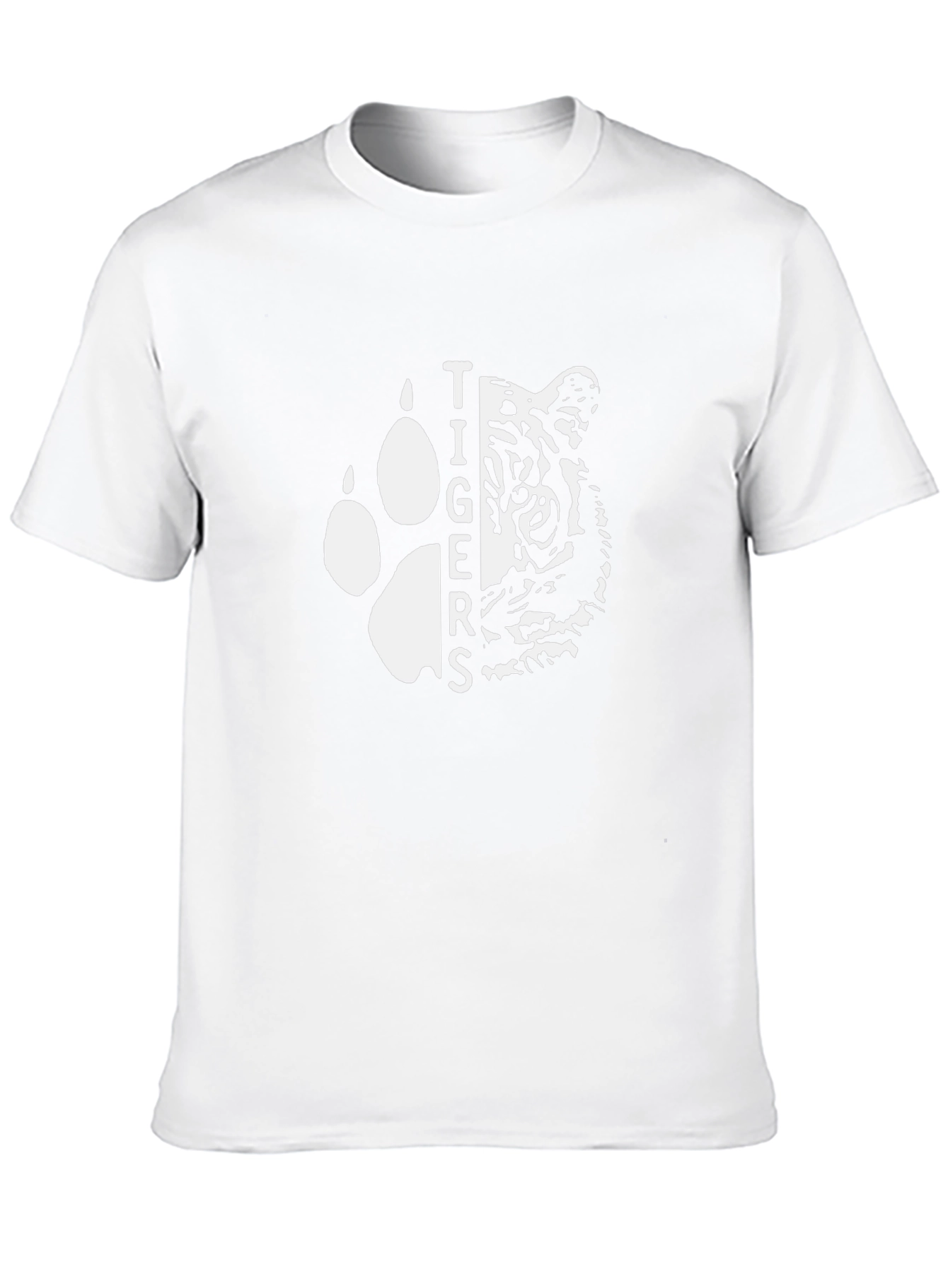 Tigers Graphic T-Shirt - Black Cotton Tee