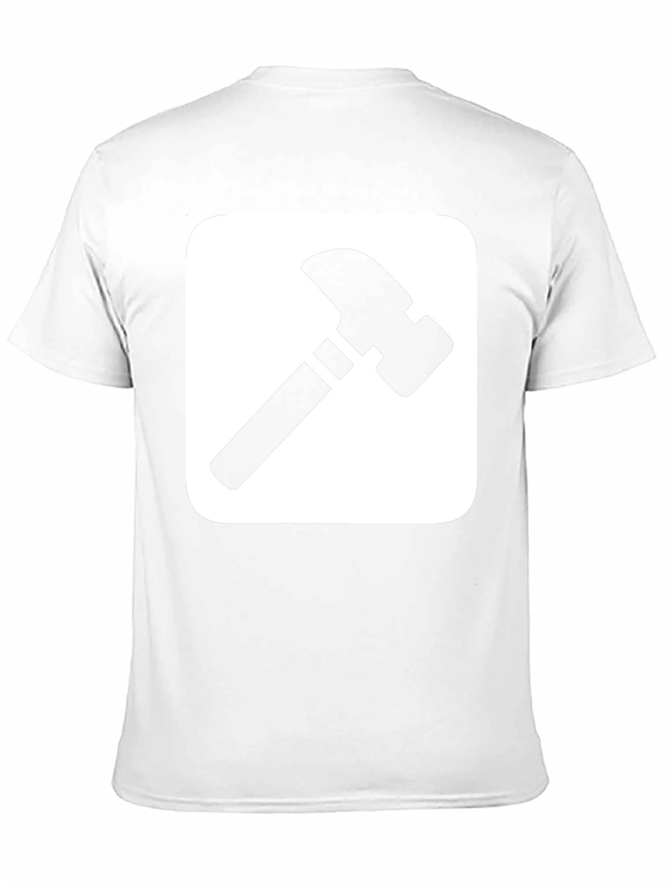 Hammer Graphic Tee - Black Cotton T-Shirt